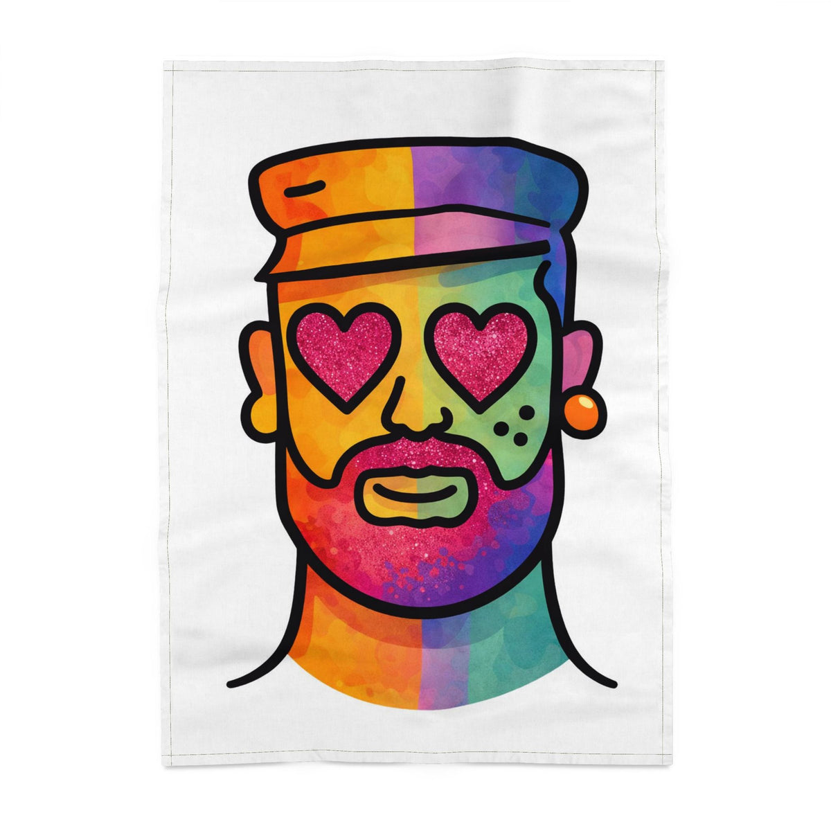Tea Towels | Proud Portraits: Leather Bear