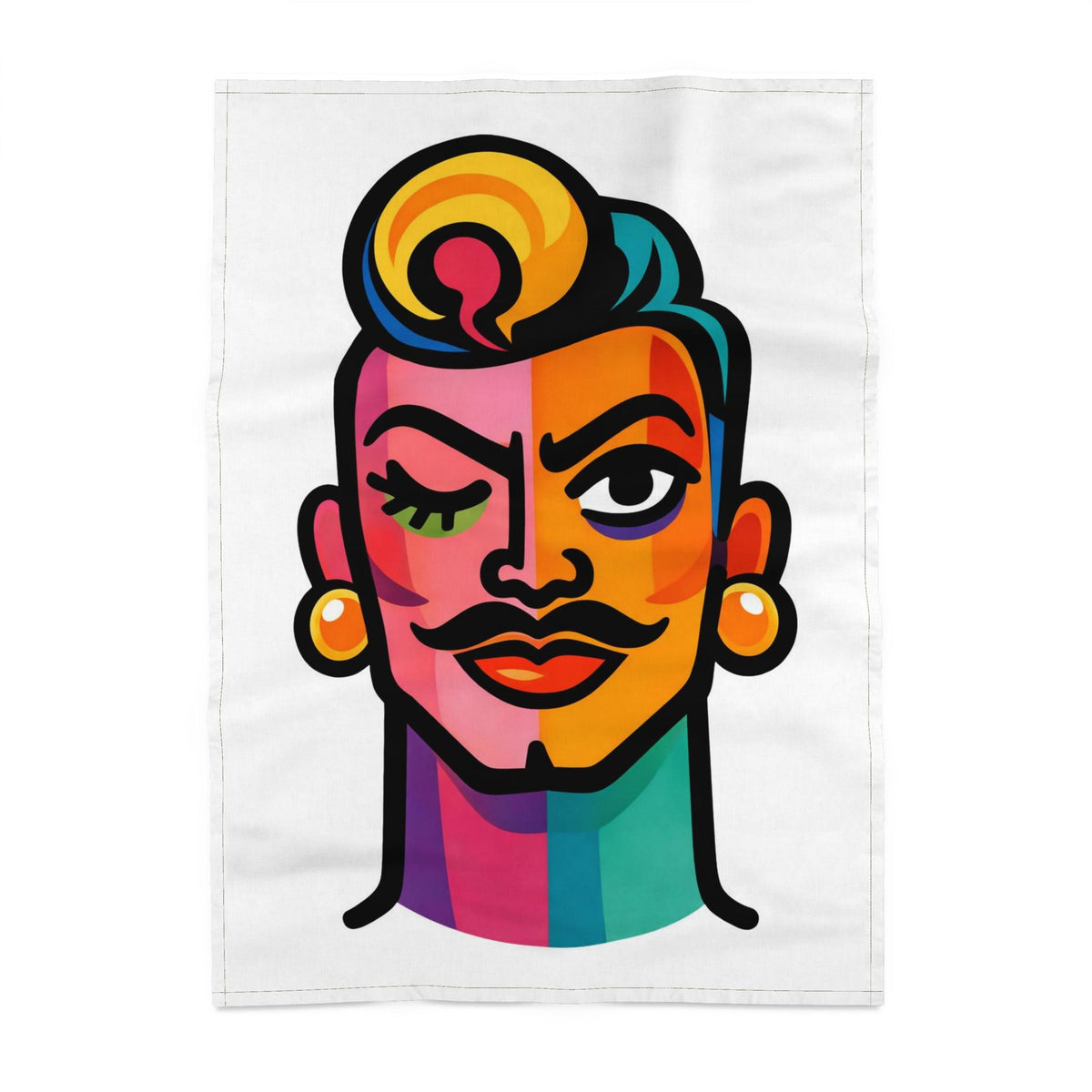 Tea Towels | Proud Portraits: Quiff