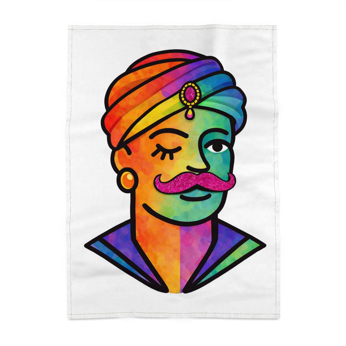 Tea Towels | Proud Portraits: Turban Chic