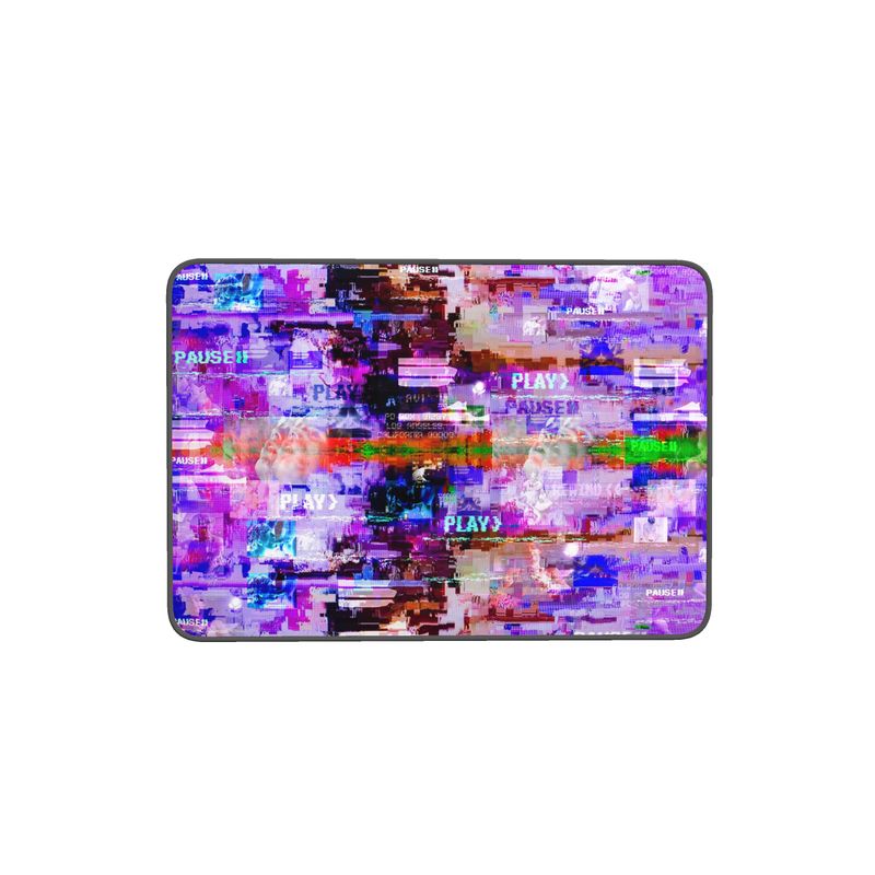 NQ Universe Pattern: 80s Digi Porn |  Bath Mat