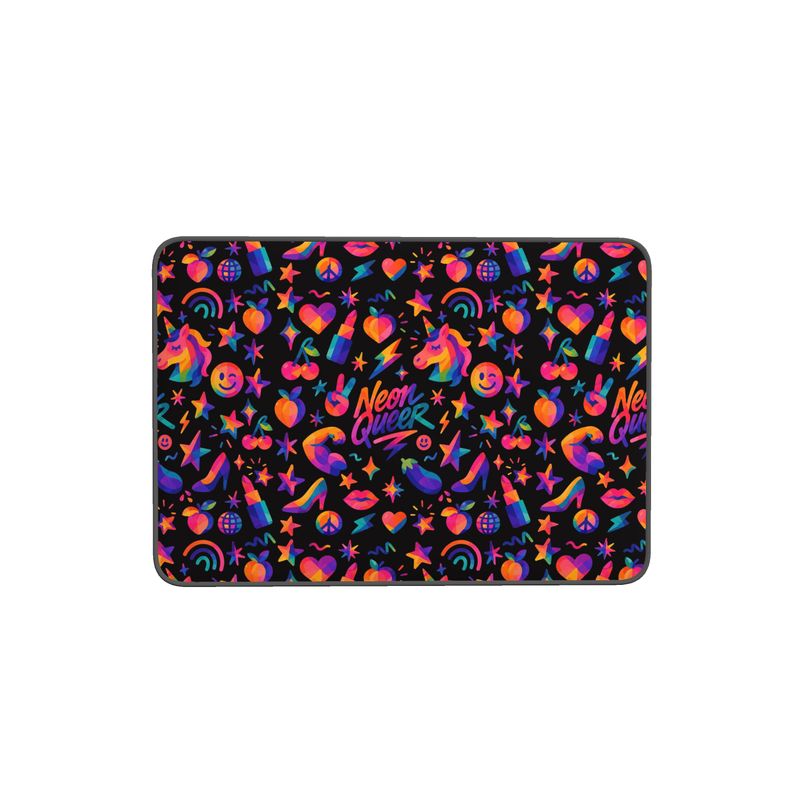 NQ Universe Pattern: Queercore Alt | Bath Mat