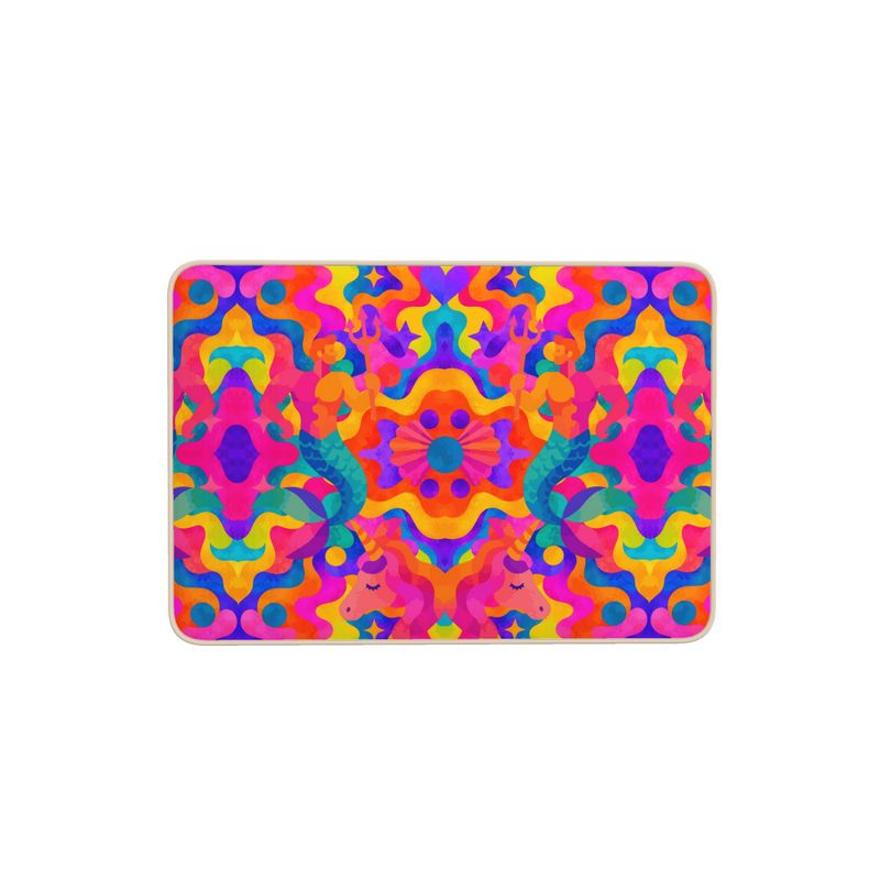 NQ Universe Pattern: Atlantis Utopia | Bath Mat
