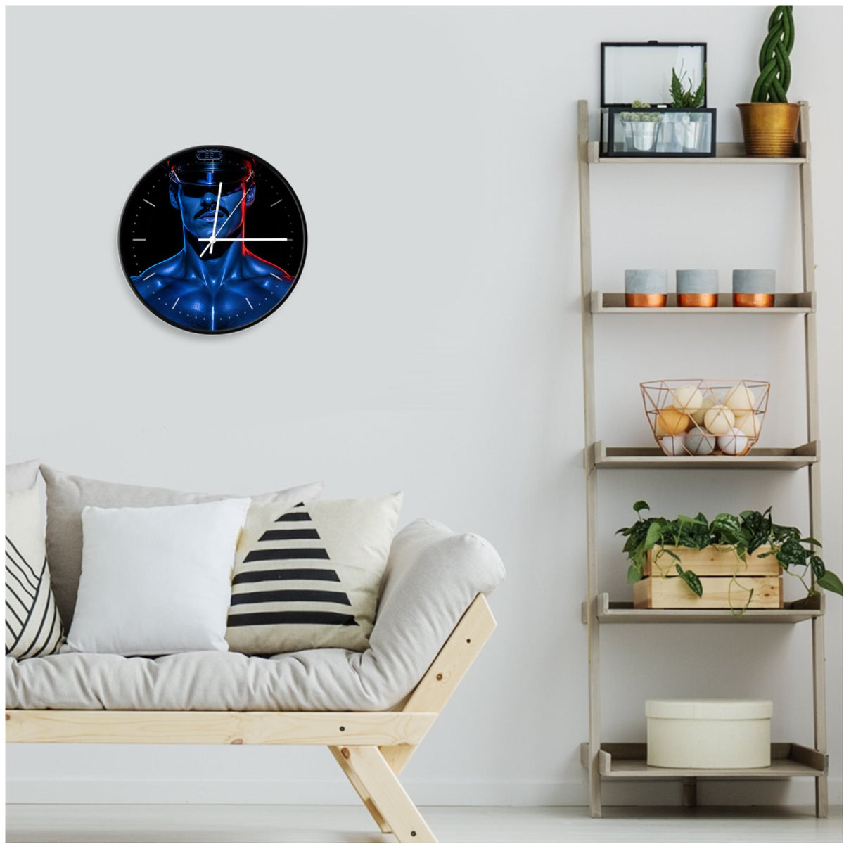 Wall Clocks | Cyber Queen Bent Cop