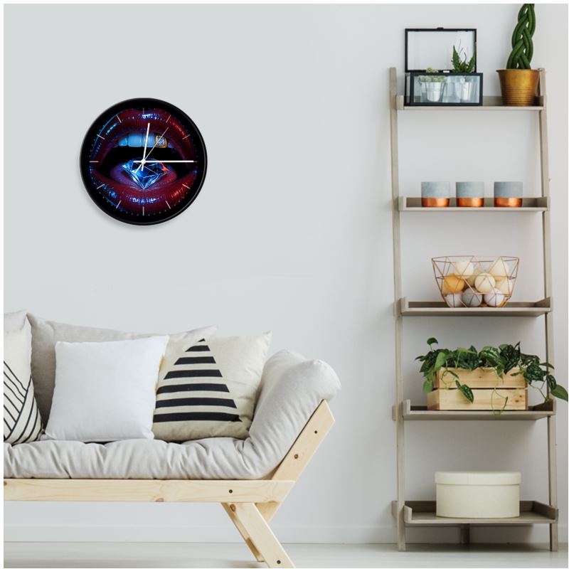 Wall Clocks | Cyber Queen Diamond Ecstasy