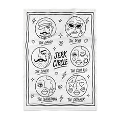 Jerk Circle | Tea Towel