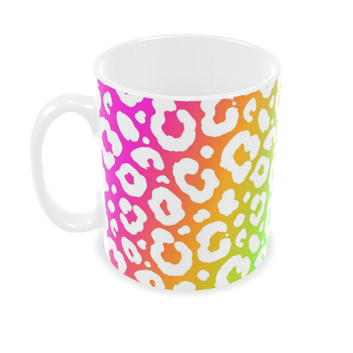 Builders Mug | Rainbow Leopard