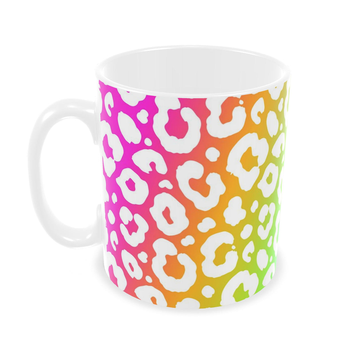 Builders Mug | Rainbow Leopard
