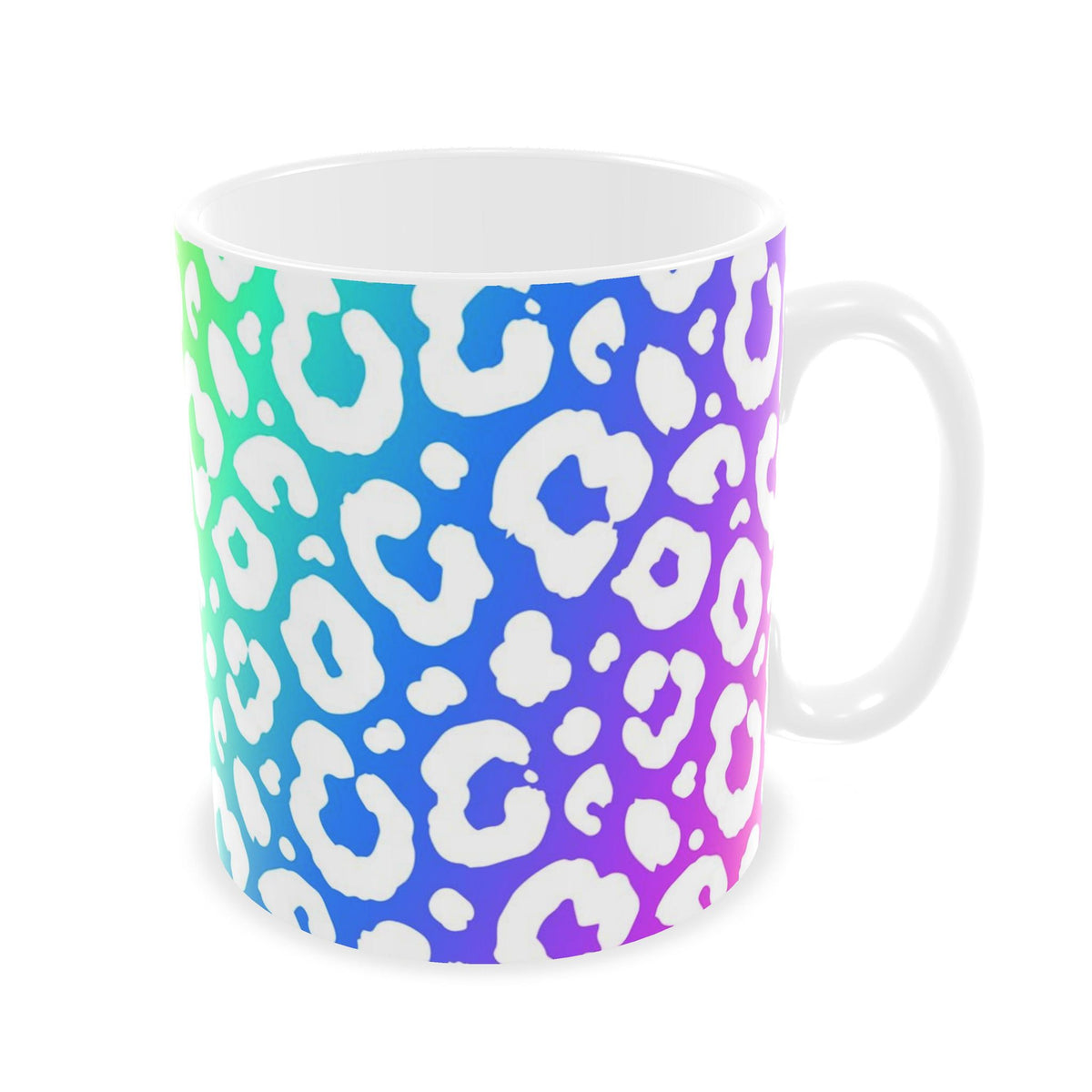 Builders Mug | Rainbow Leopard