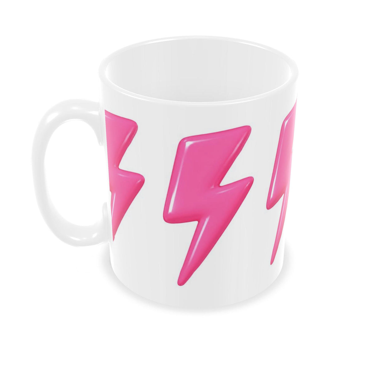 Builders Mug | Pink Lightning Emojenergy
