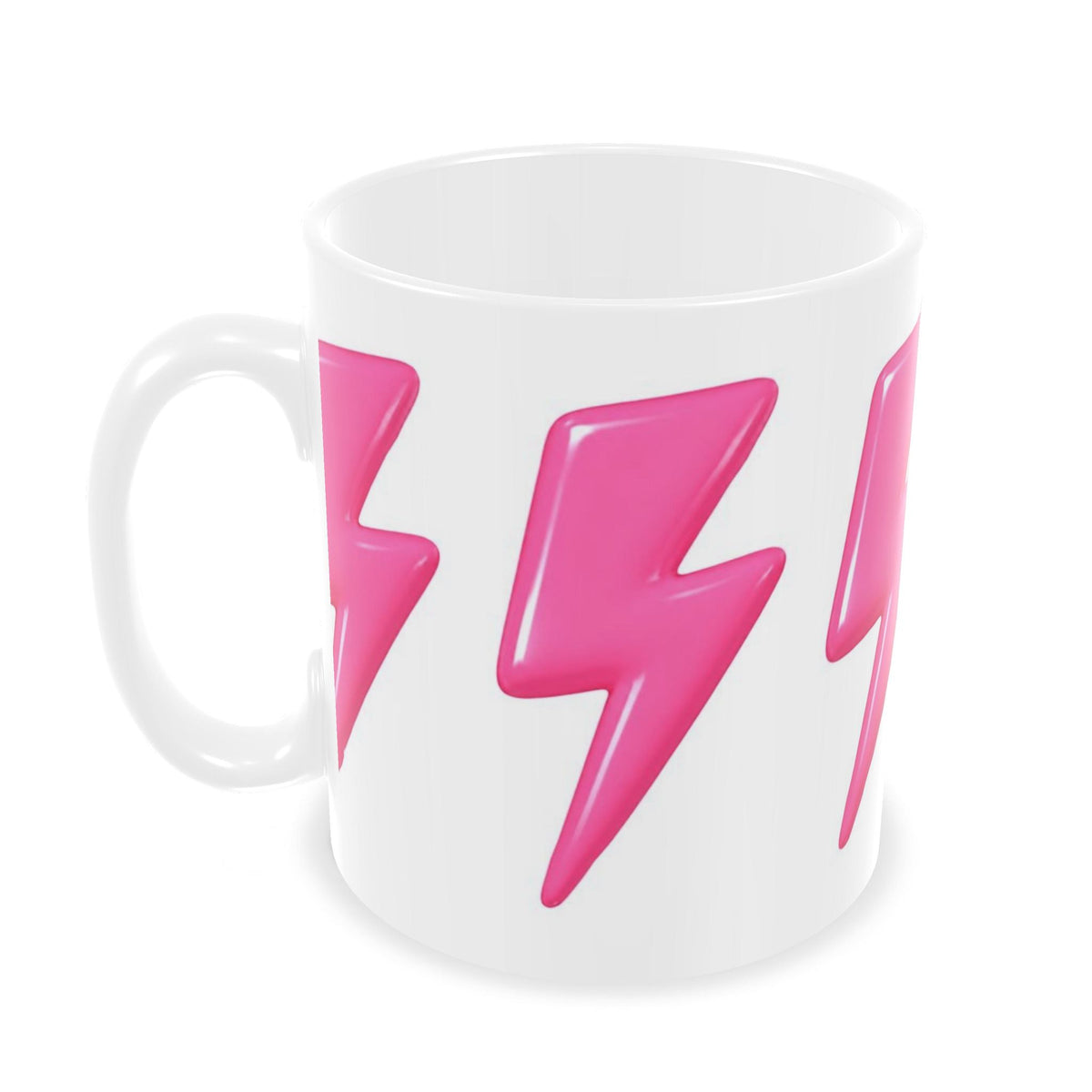 Builders Mug | Pink Lightning Emojenergy