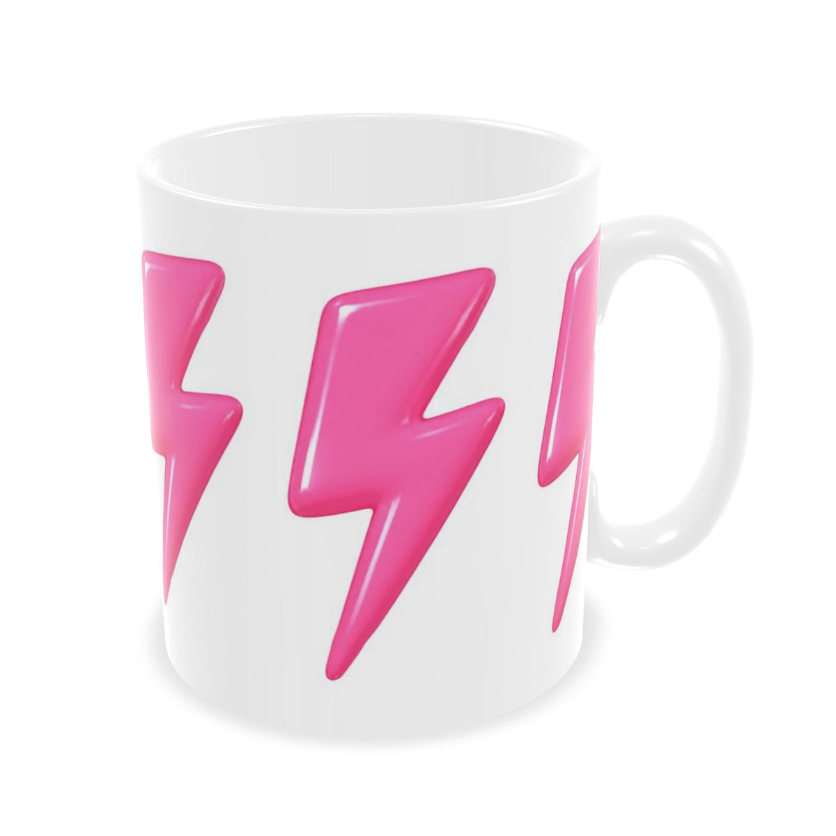 Builders Mug | Pink Lightning Emojenergy
