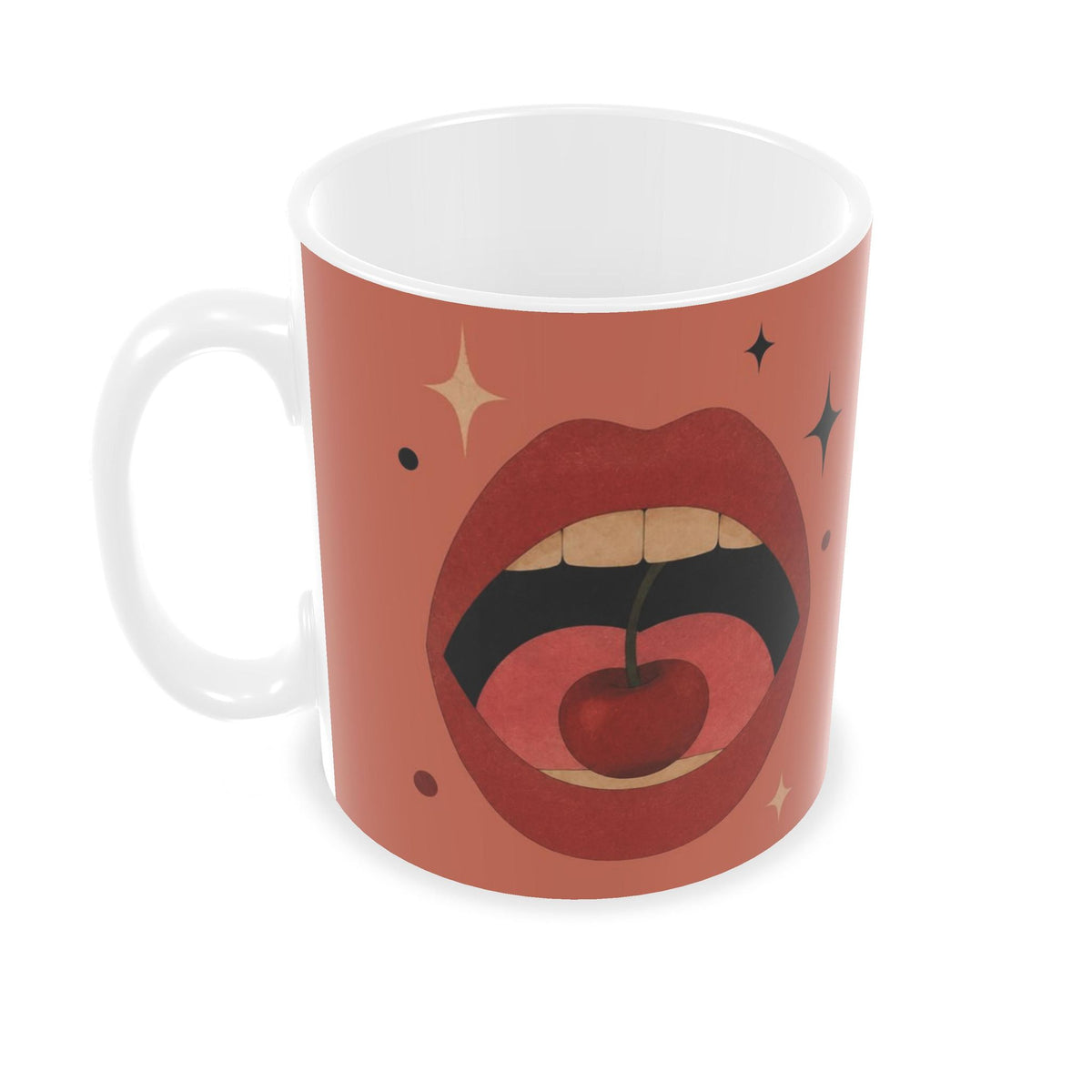 Builders Mug | Open Wide (Cherry)