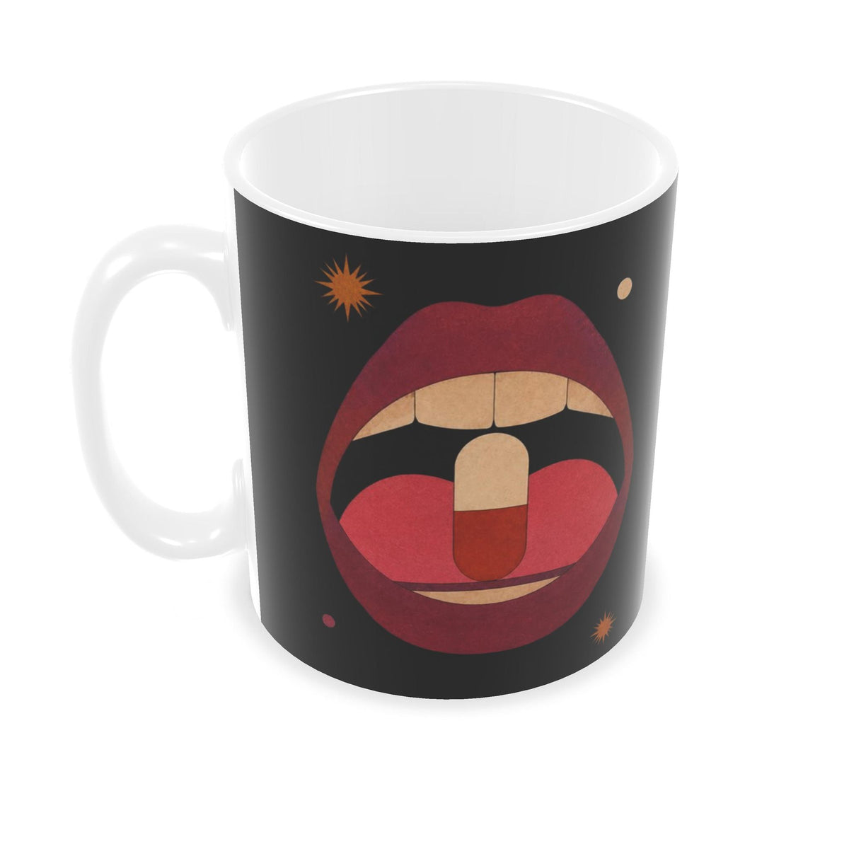 Builders Mug | Open Wide (Pill)