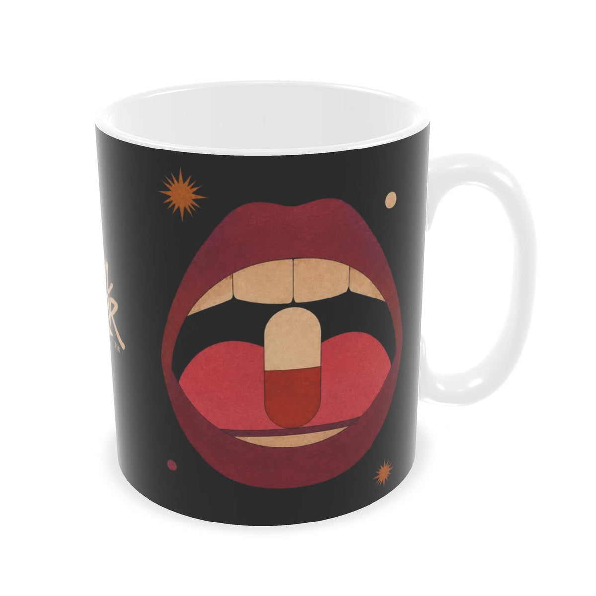 Builders Mug | Open Wide (Pill)