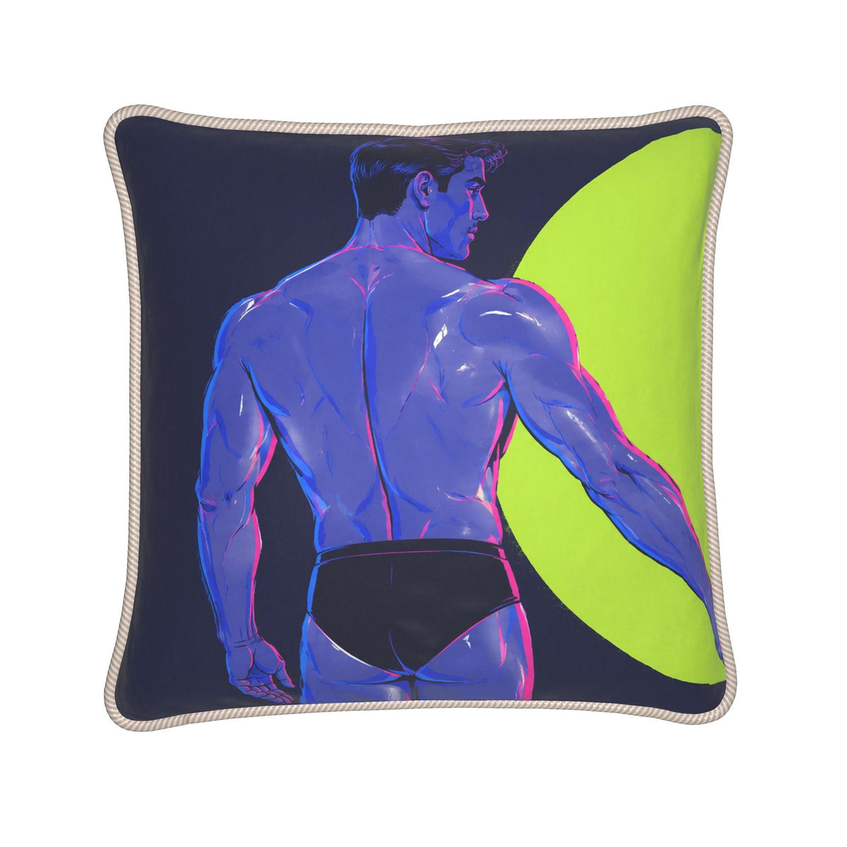 Silk Cushion | Hunk (Left)