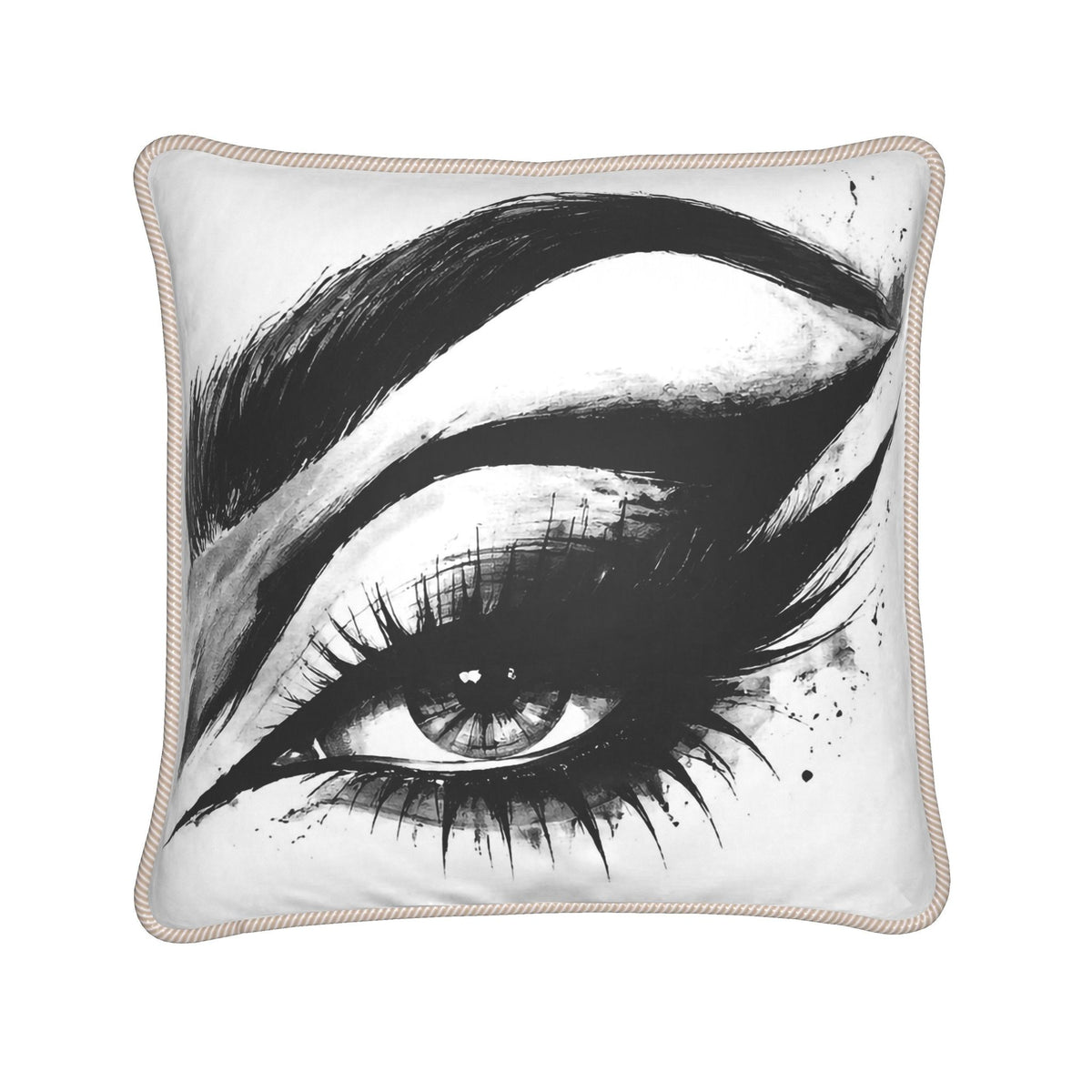 Silk Cushion | SIde Eye (Right)