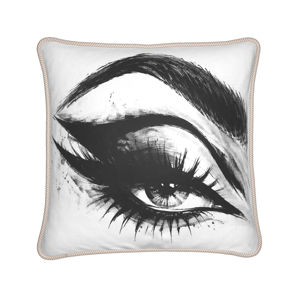 Silk Cushions | Side Eye (Left)