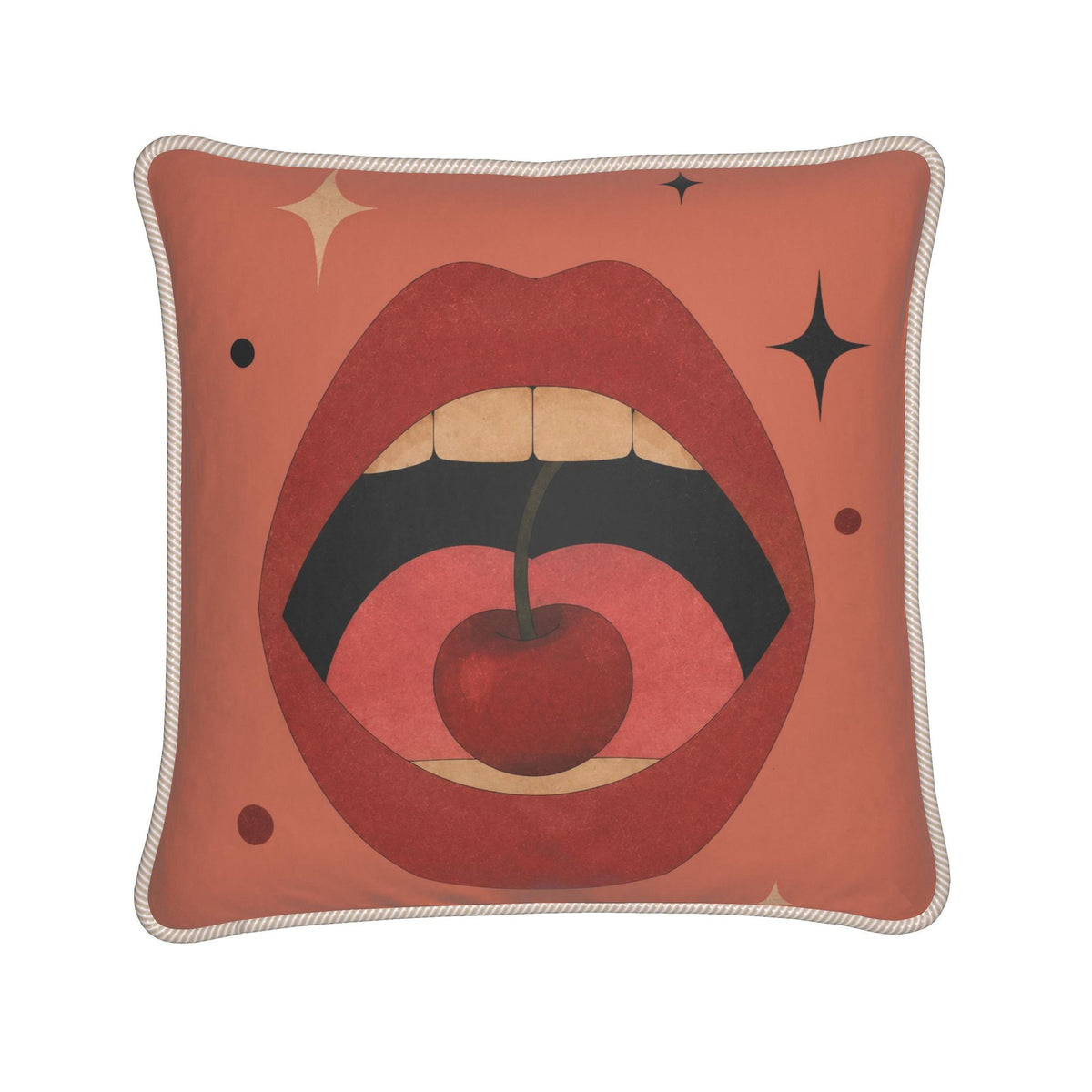 Silk Cushion | Cherry