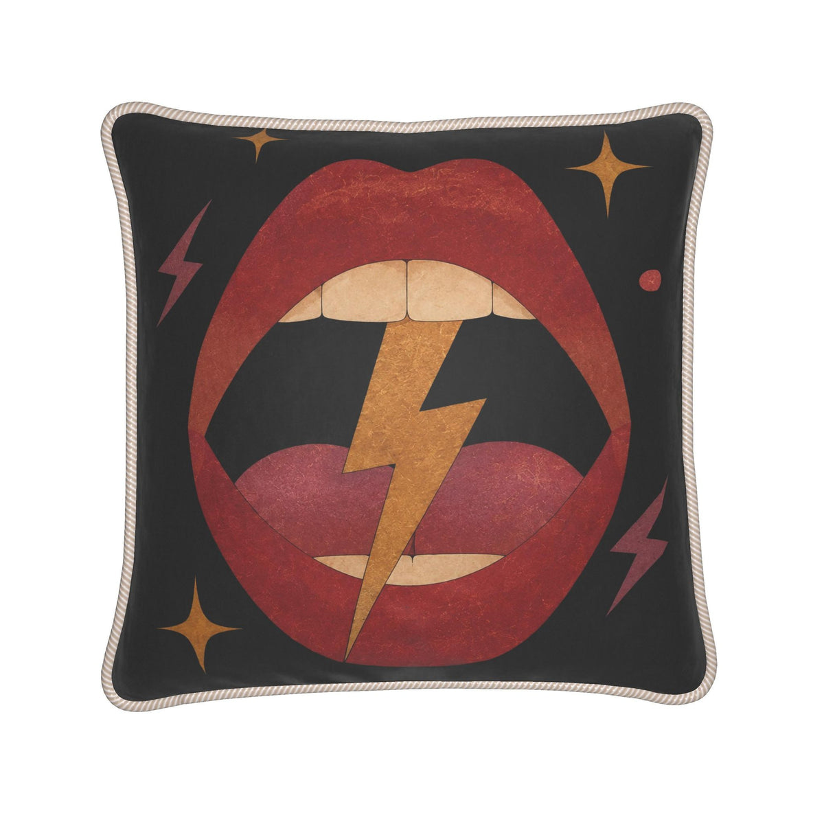 Silk Cushion | Lightning