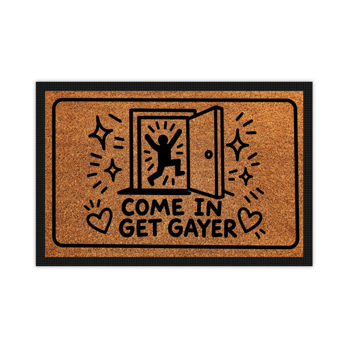 Come In Get Gayer | Door Mat