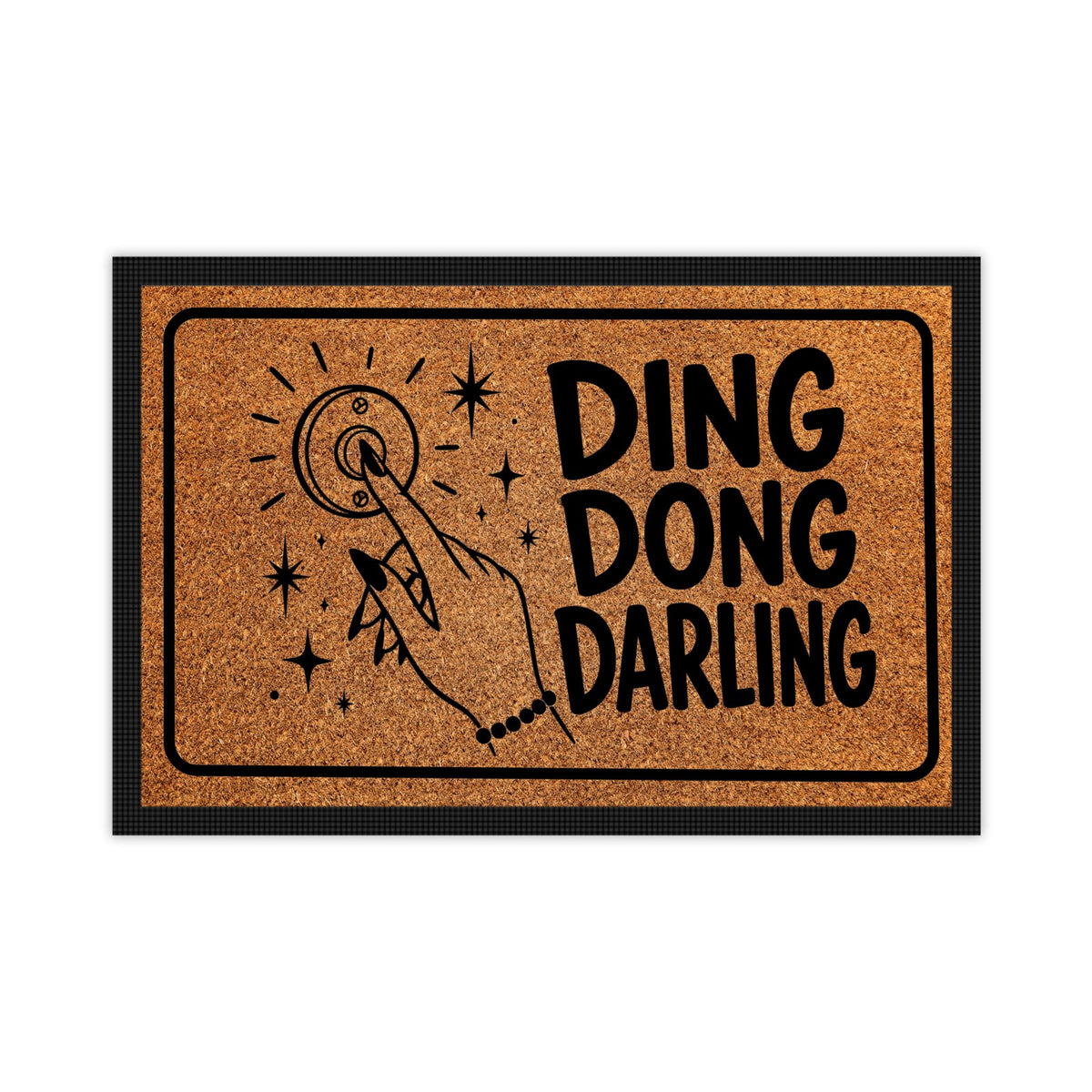 Ding Dong Darling | Door Mat