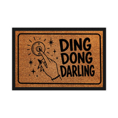 Ding Dong Darling | Door Mat
