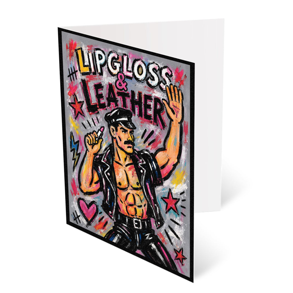 Occasions Cards | Lip Gloss & Leather
