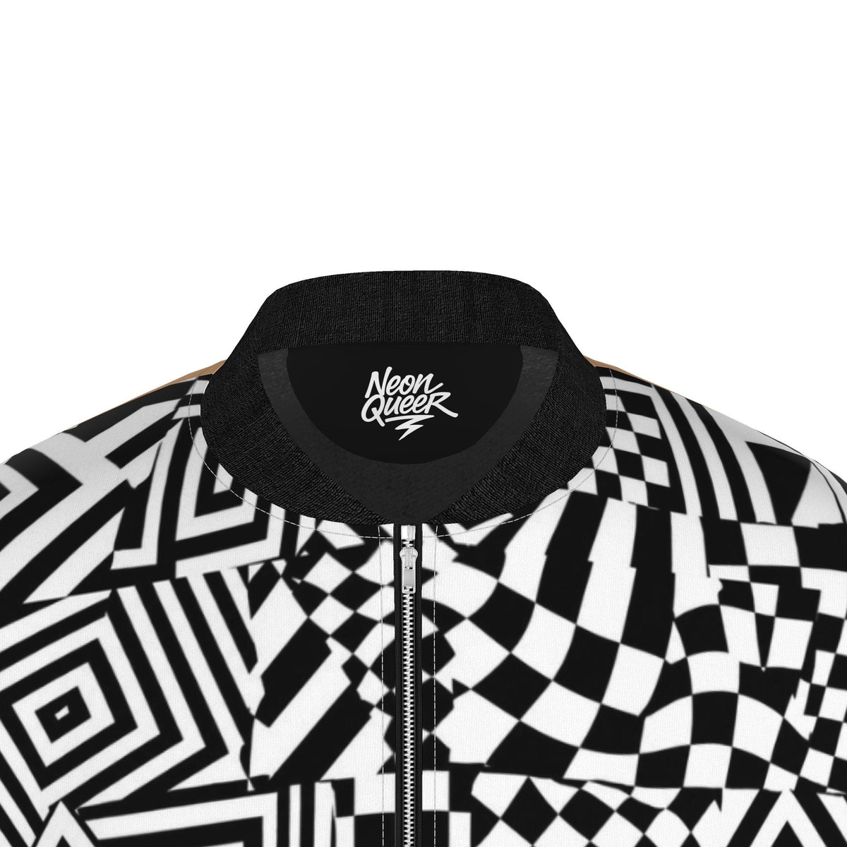 Geometric Open Wide | Bomber Jacket