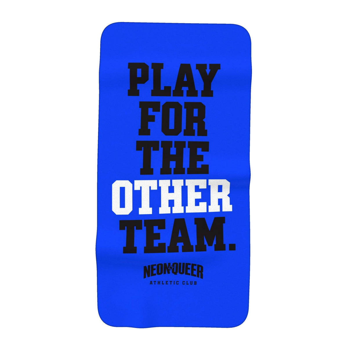 Play for the Other Team | Microfibre Gym Towel (Bright Blue)