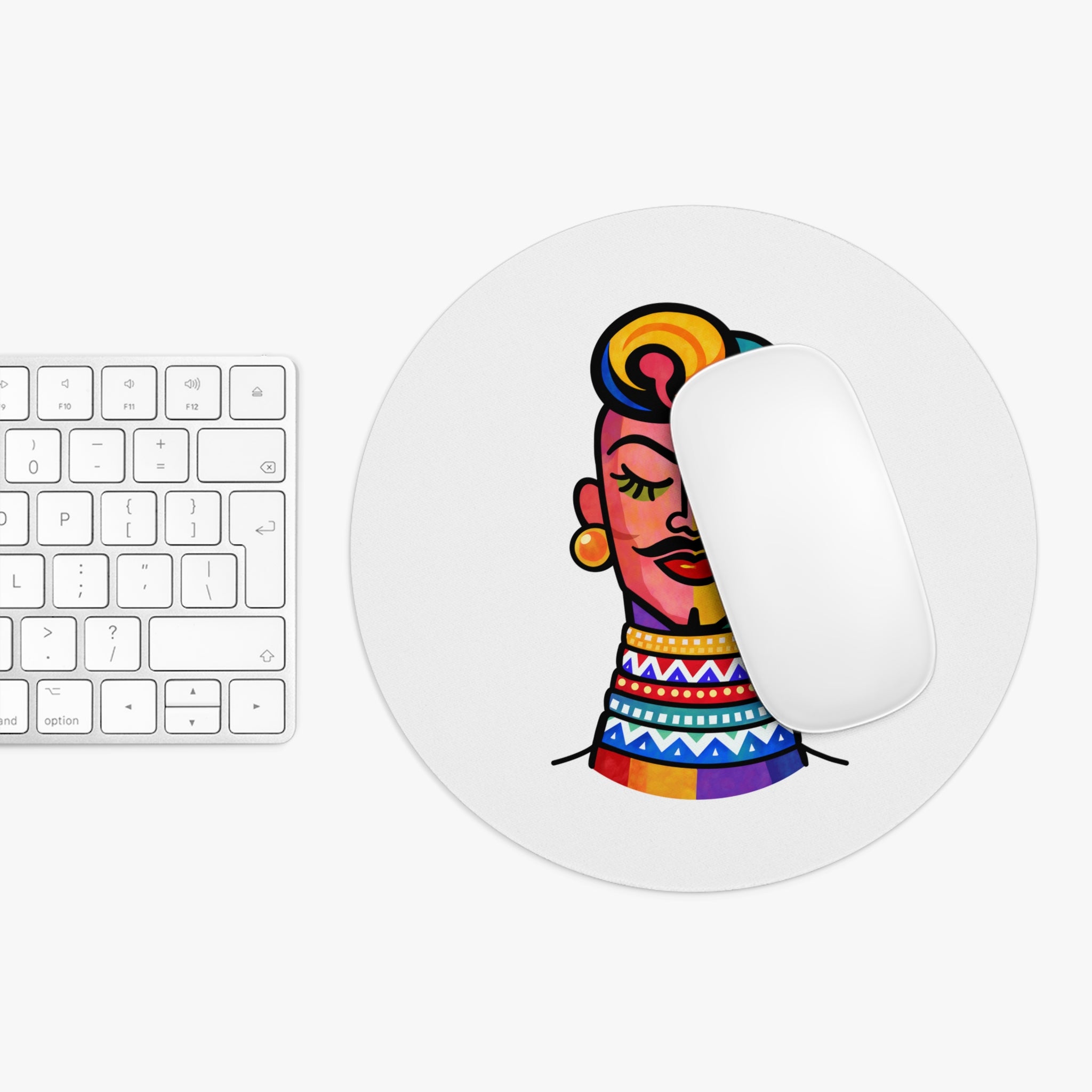 Adournment - Tryptich: Ndebele | Mouse Pad