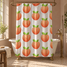 Peachy | Shower Curtain