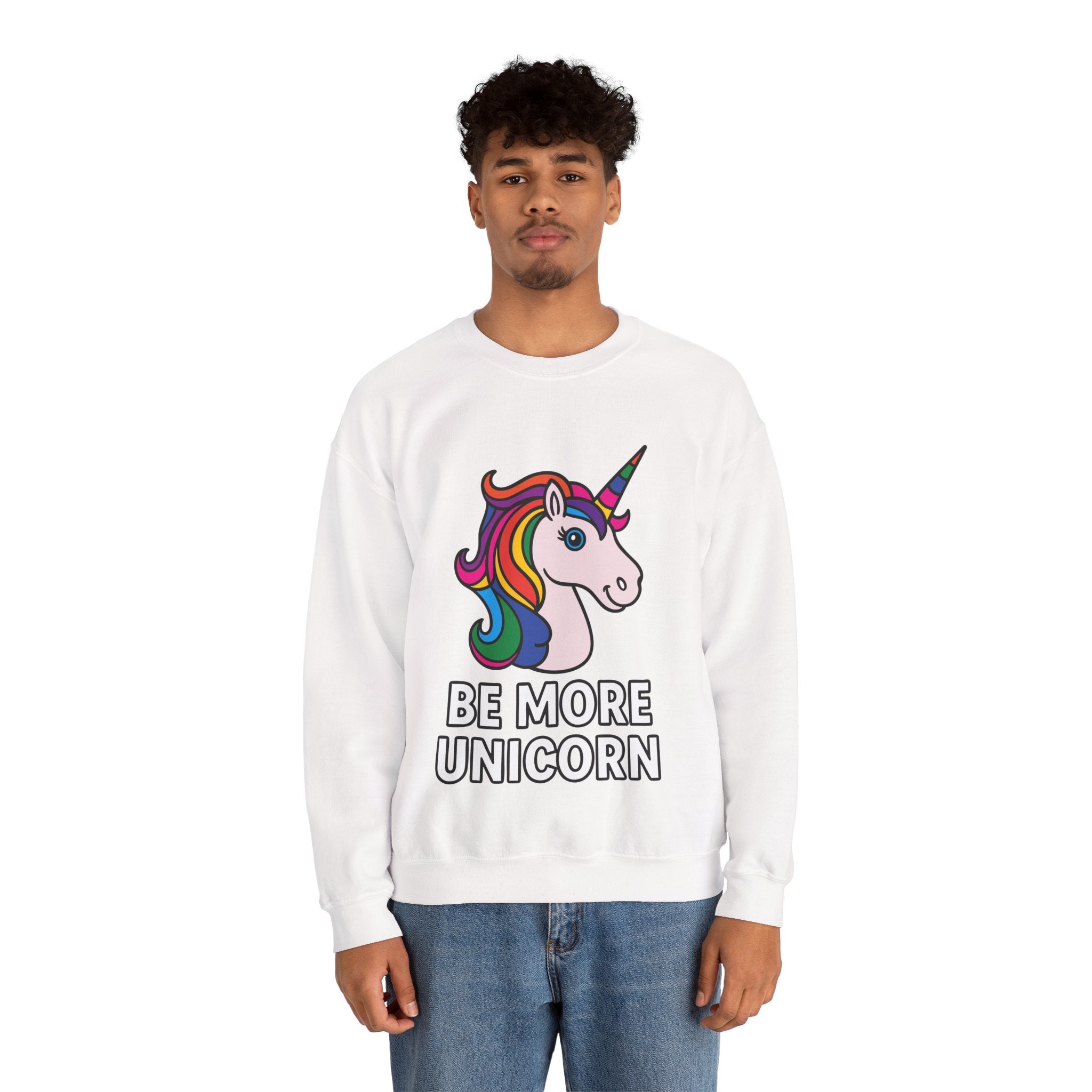 Be More Unicorn | Graphic Sweatshirt
