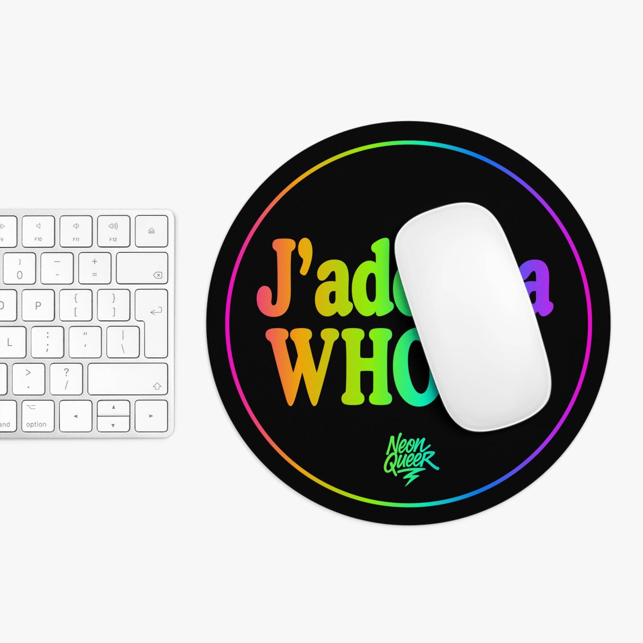 Queer Quotes: J'adore a Whore | Mouse Pad