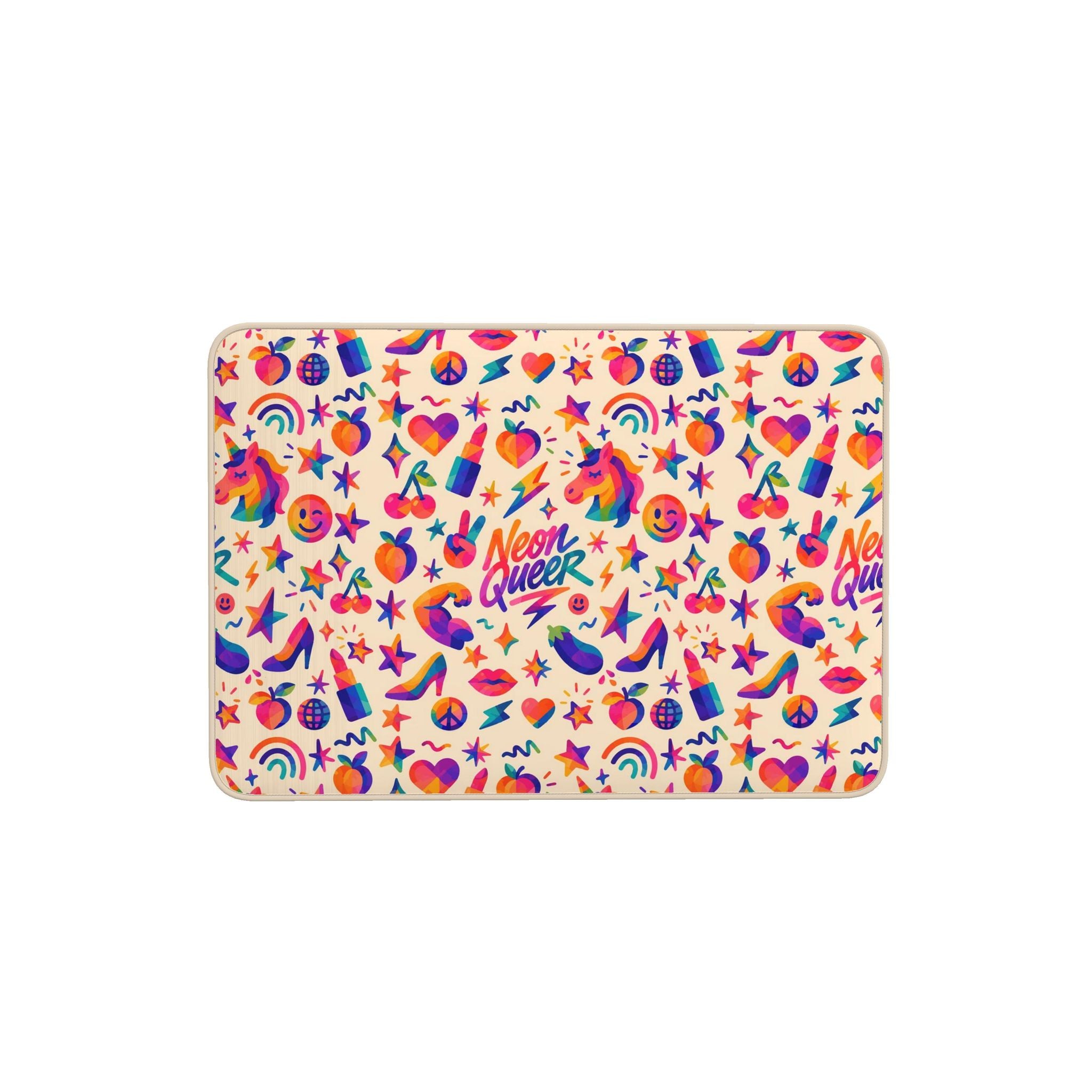 Bath Mat | NQ Universe Pattern: Queercore