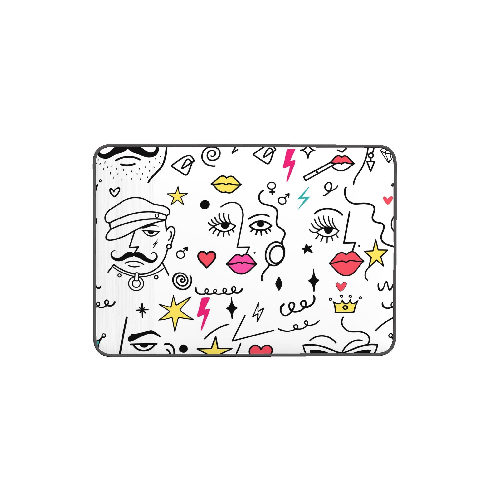 Bath Mat | NQ Universe Pattern: Faggy Queens