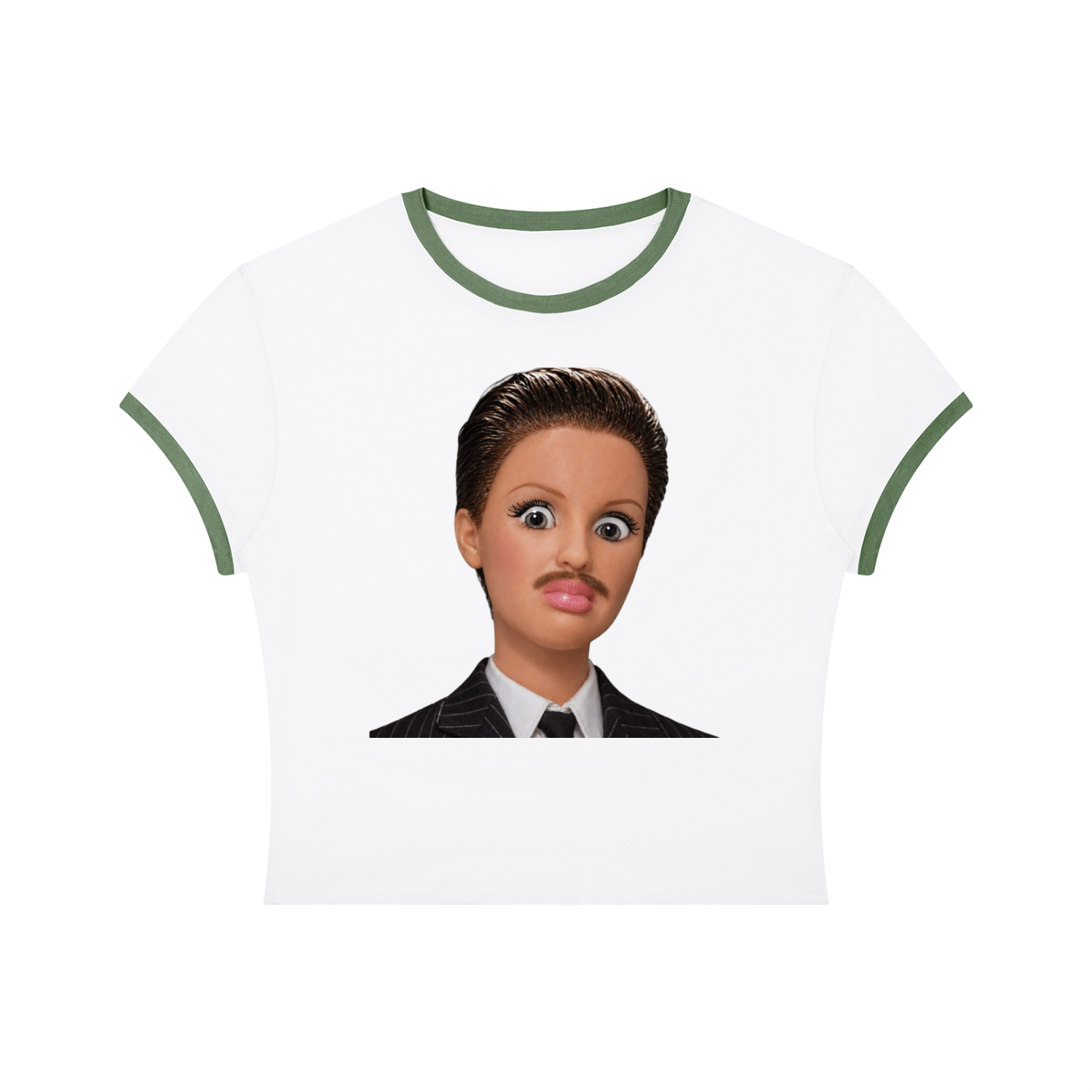 Hot Mess: Barbs Drag | Crop Ringer Tee