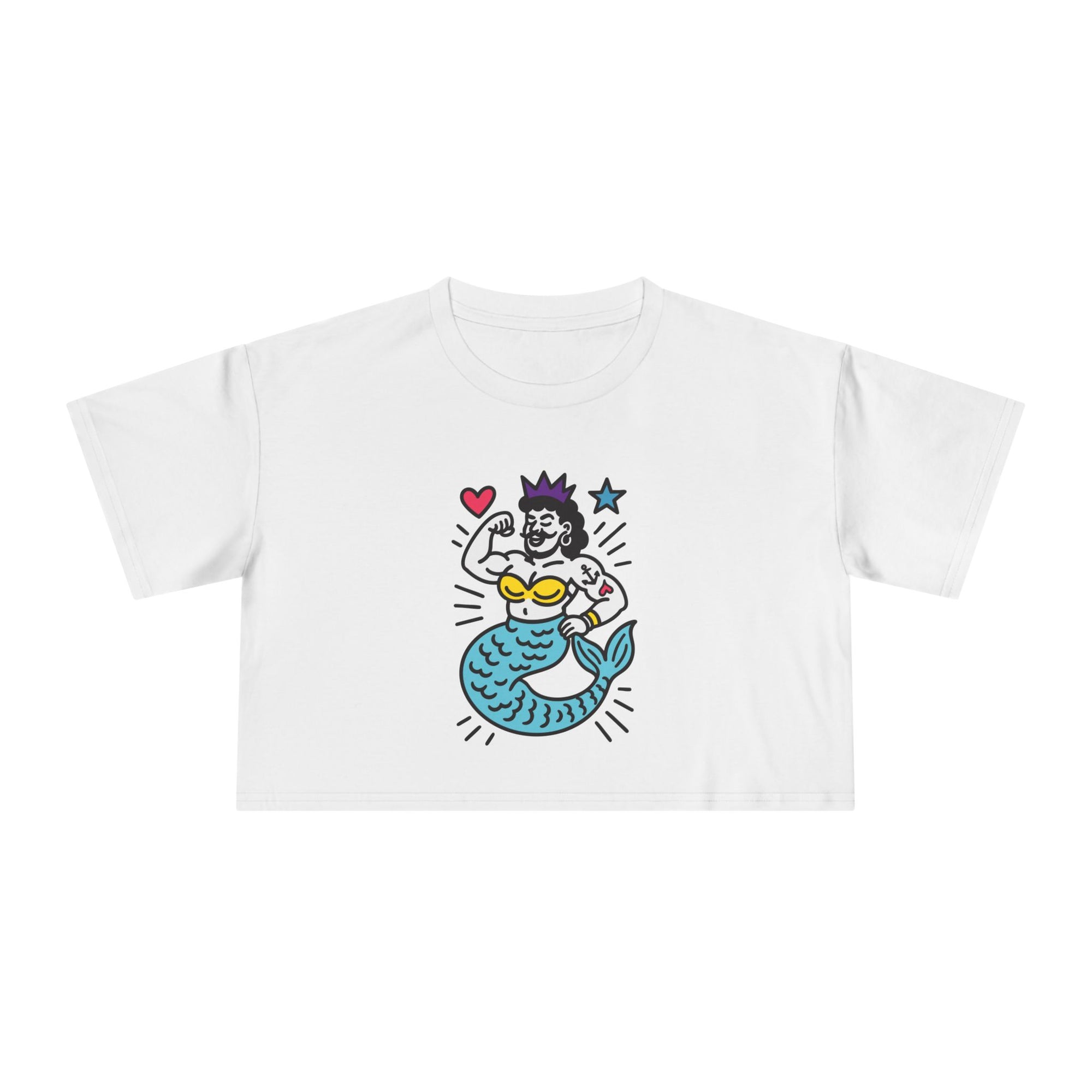 Mer-Masc | Crop Tee