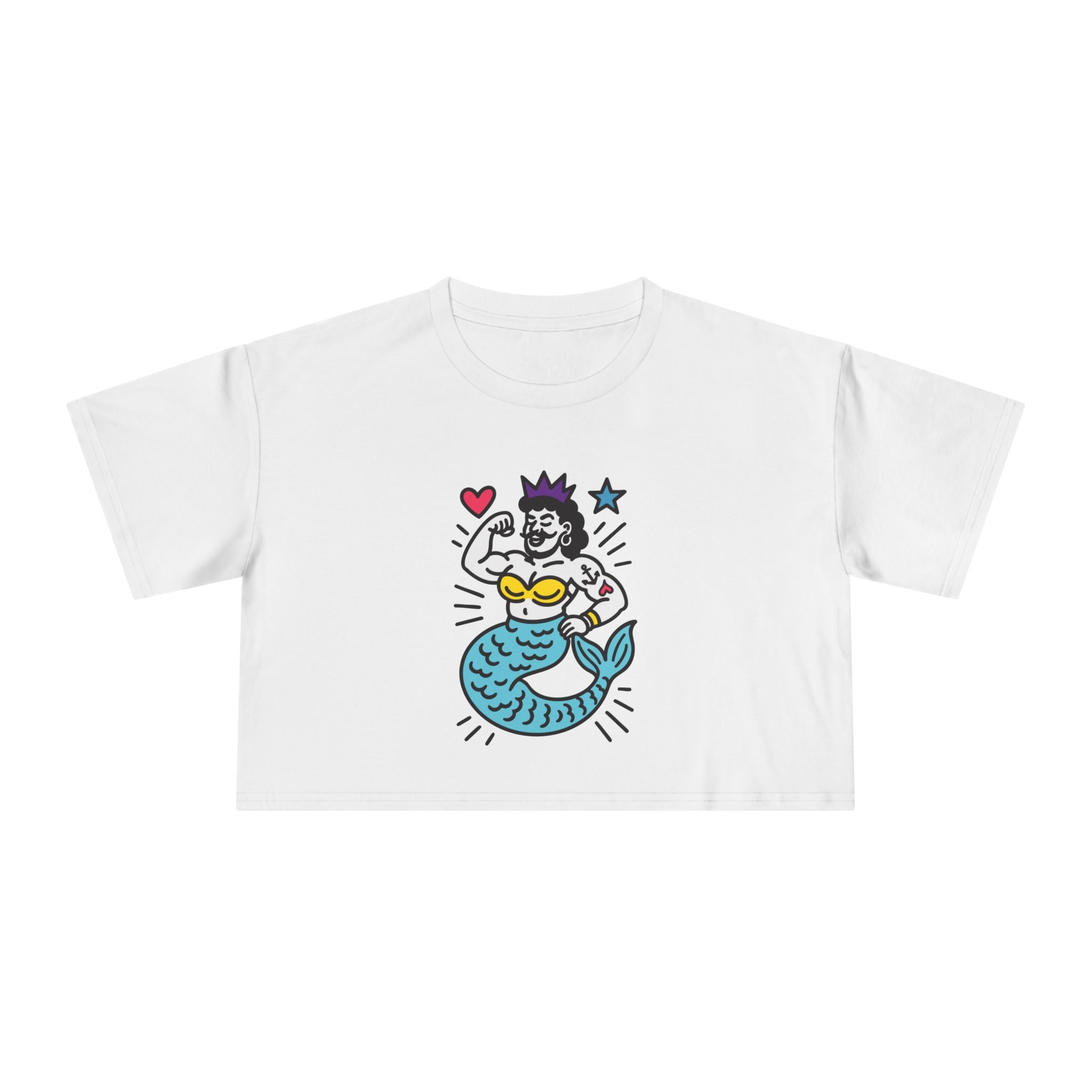 Mer-Masc | Crop Tee