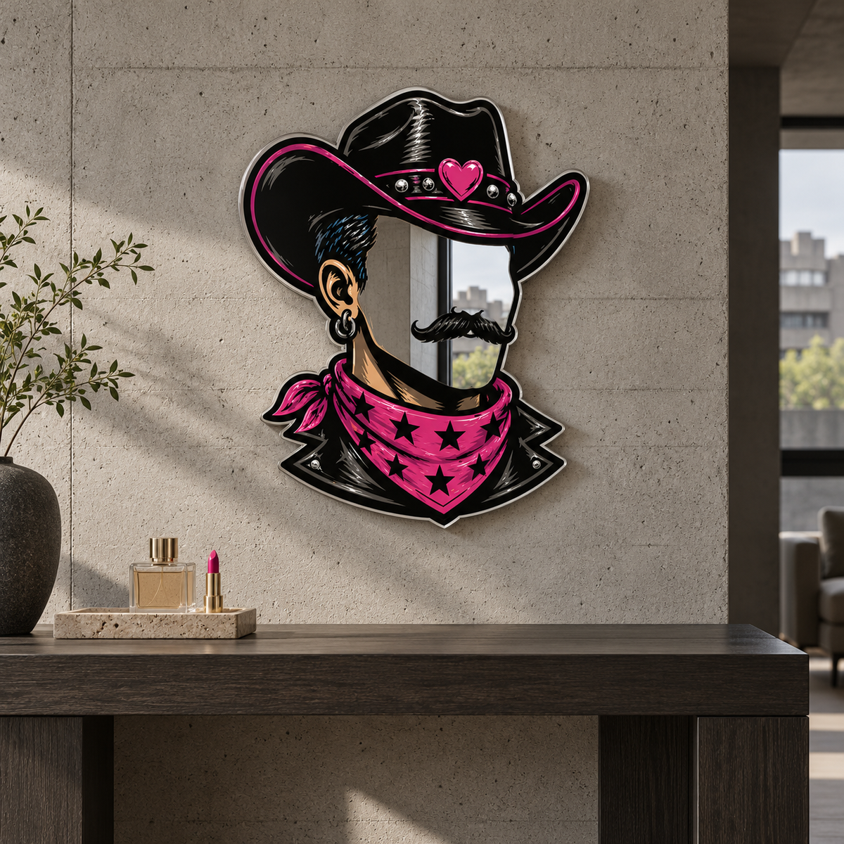Pink Rider | Mirror