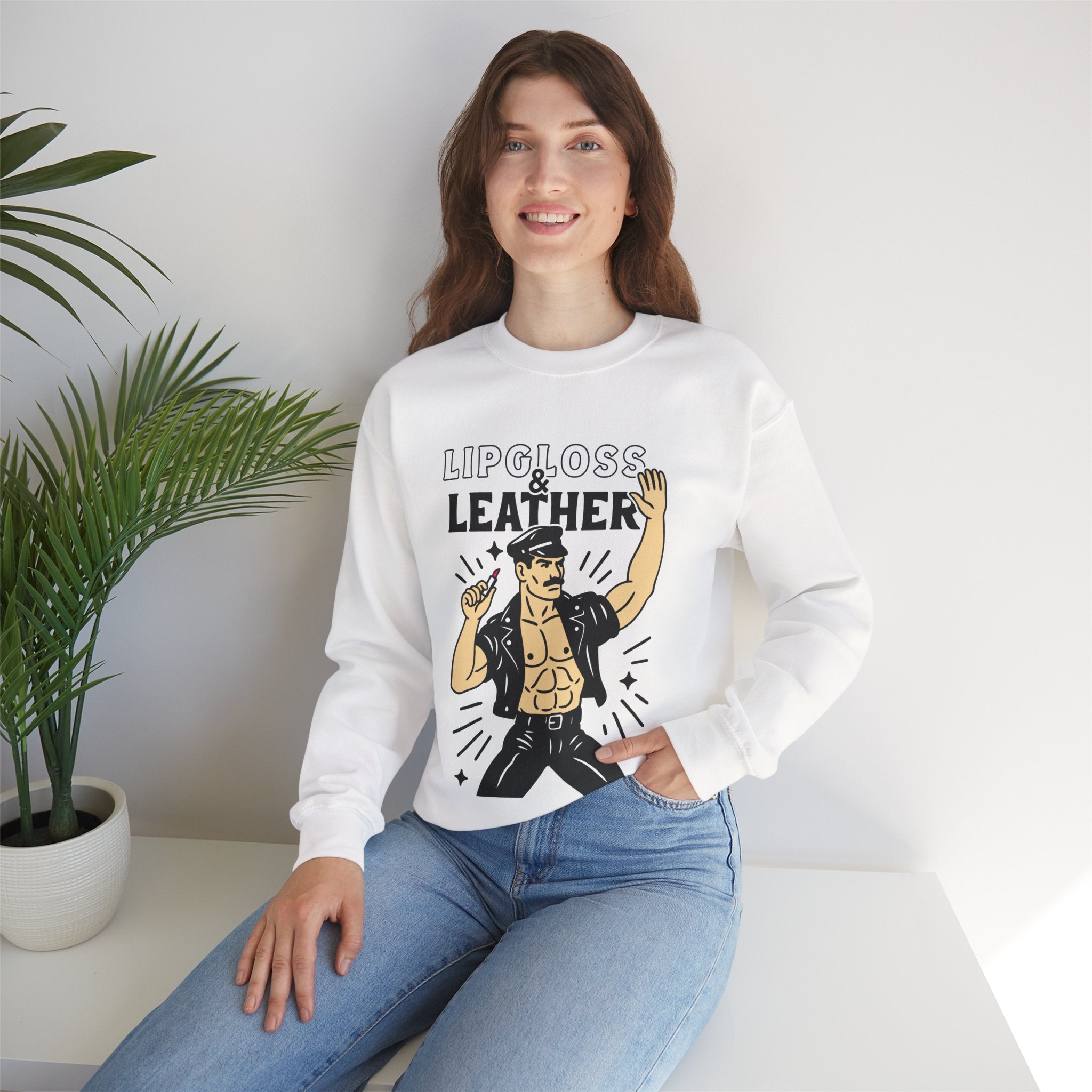 Lipgloss & Leather | Graphic Sweatshirt