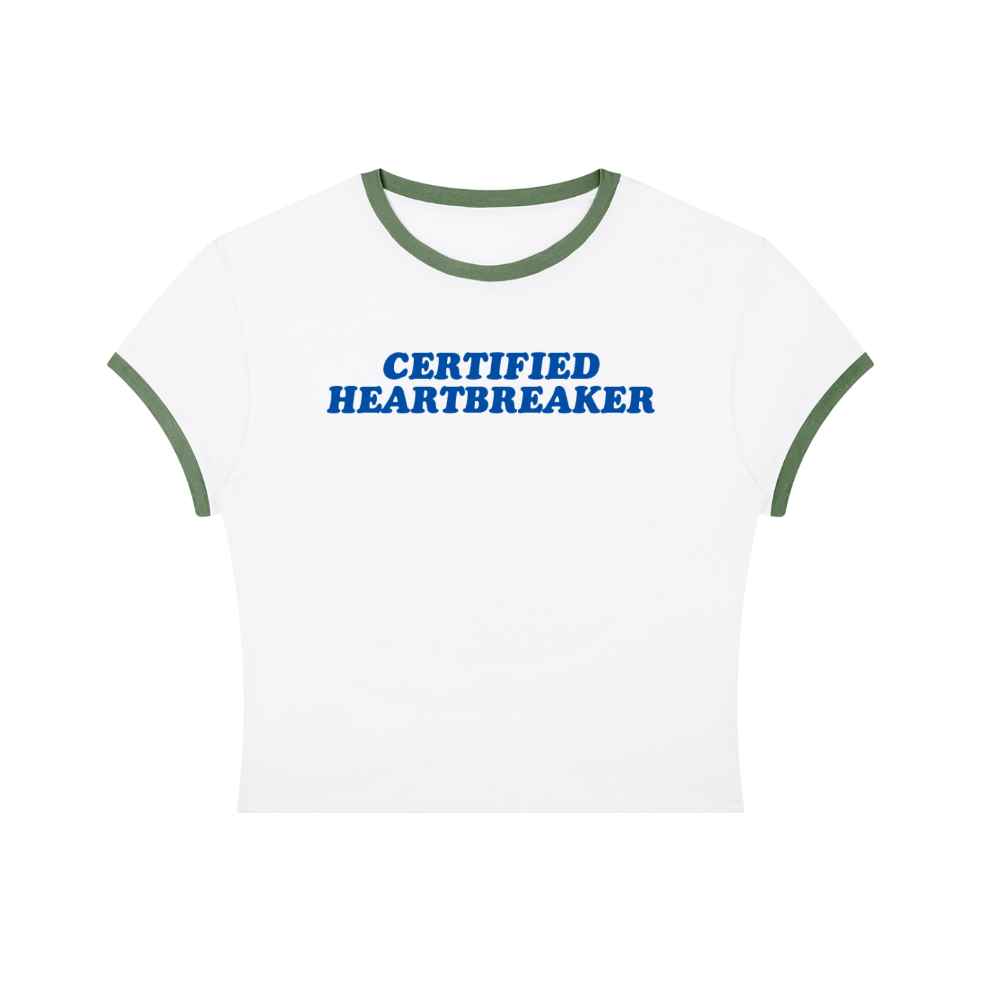 Queer Quotes: Certified Heartbreaker | Crop Ringer Tee