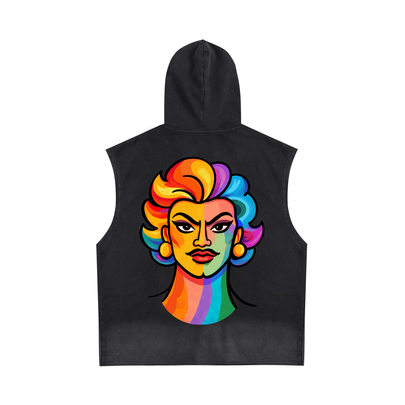 Proud Portraits: Butch Bitch | Sleeveless Hoodie