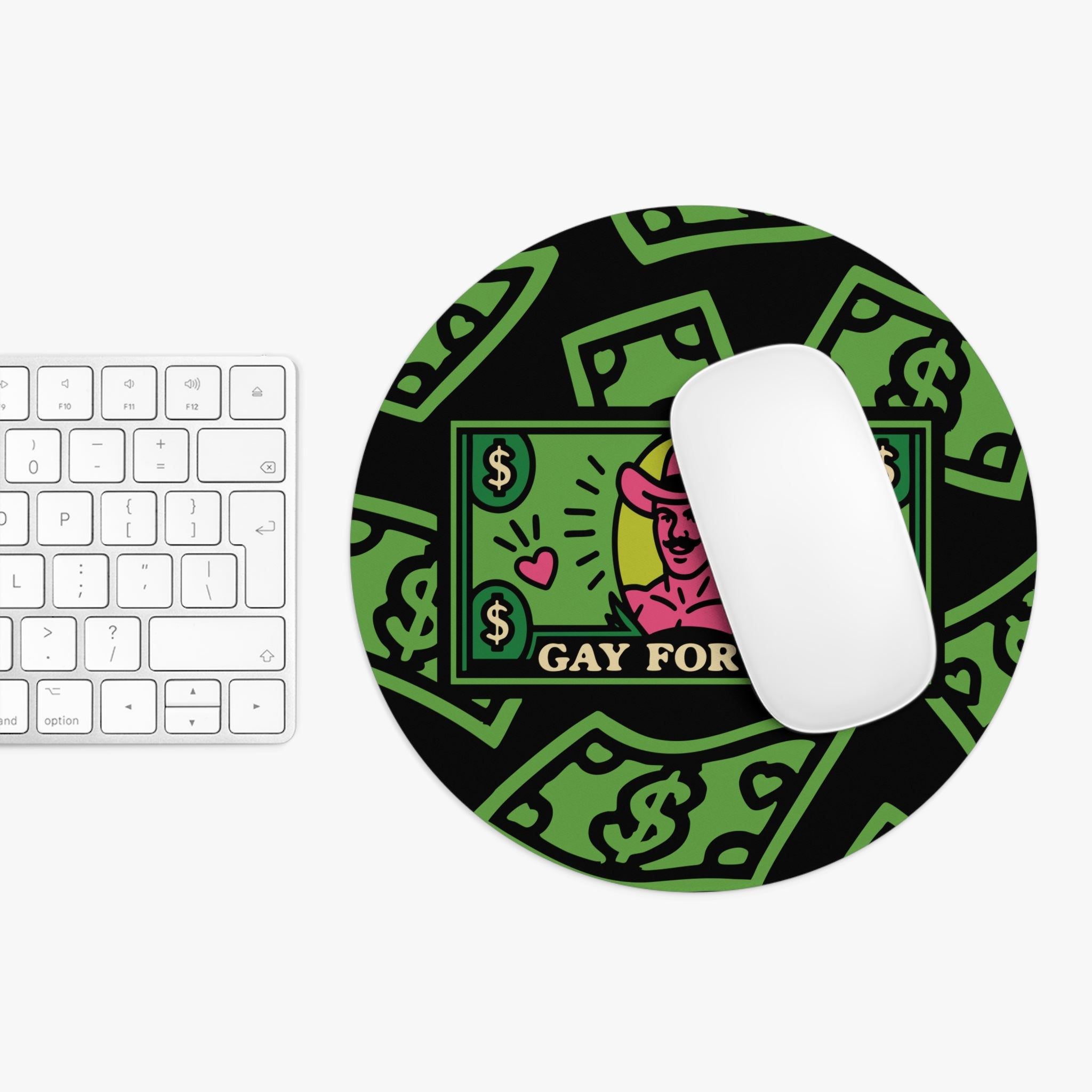Gay For Pay | Mouse Pad
