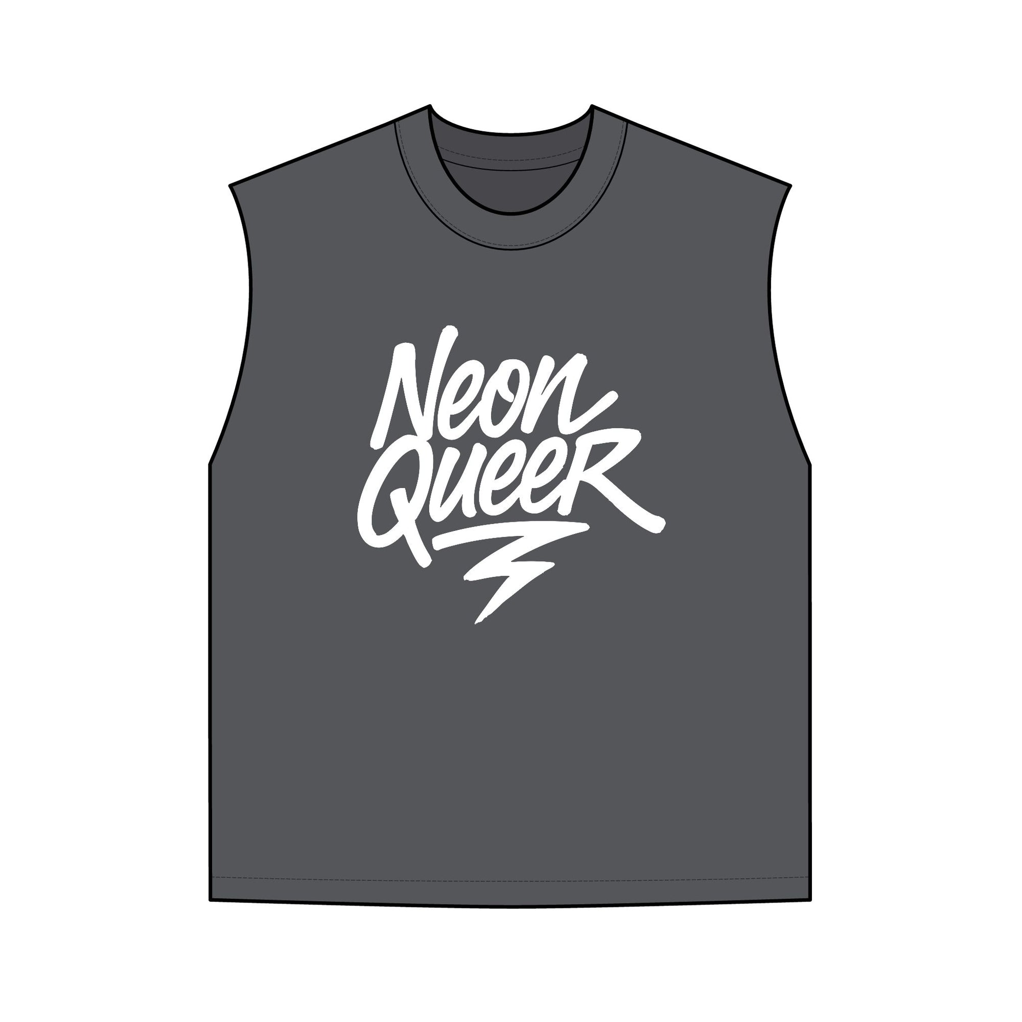 NeonQueer Electric Flesh | Sleeveless Tee
