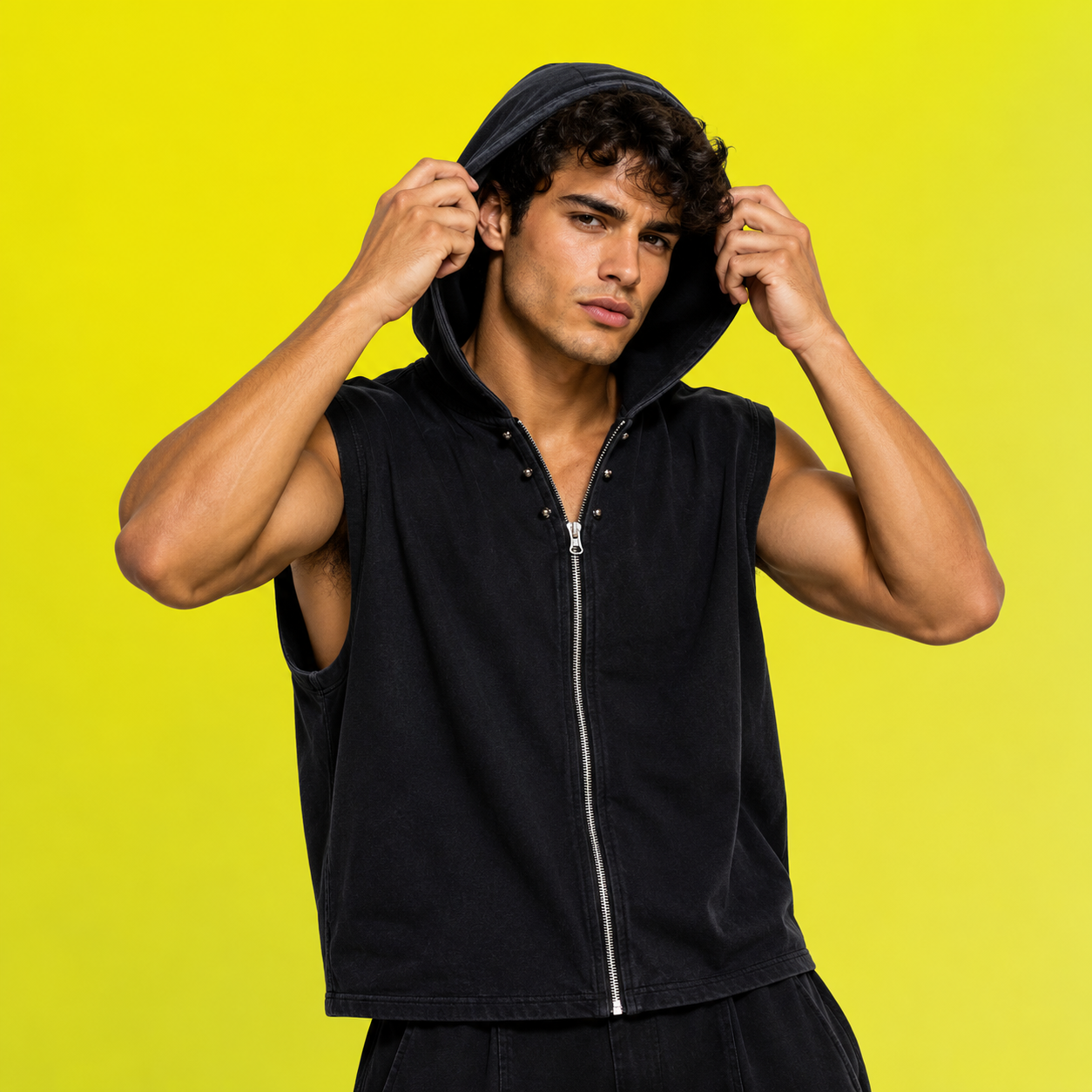 Proud Portraits: Turban Chic | Sleeveless Hoodie