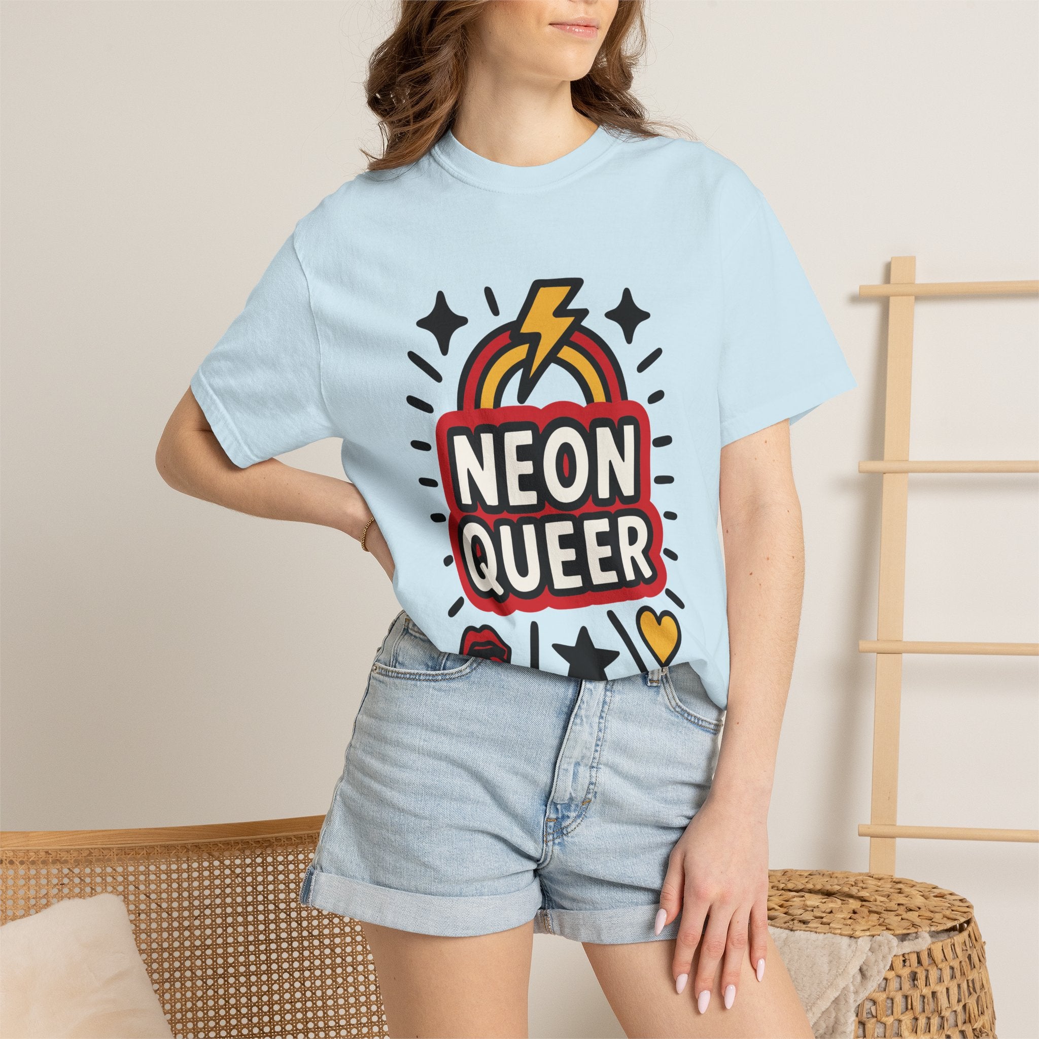 NeonQueer Love in LED | Graphic Tee
