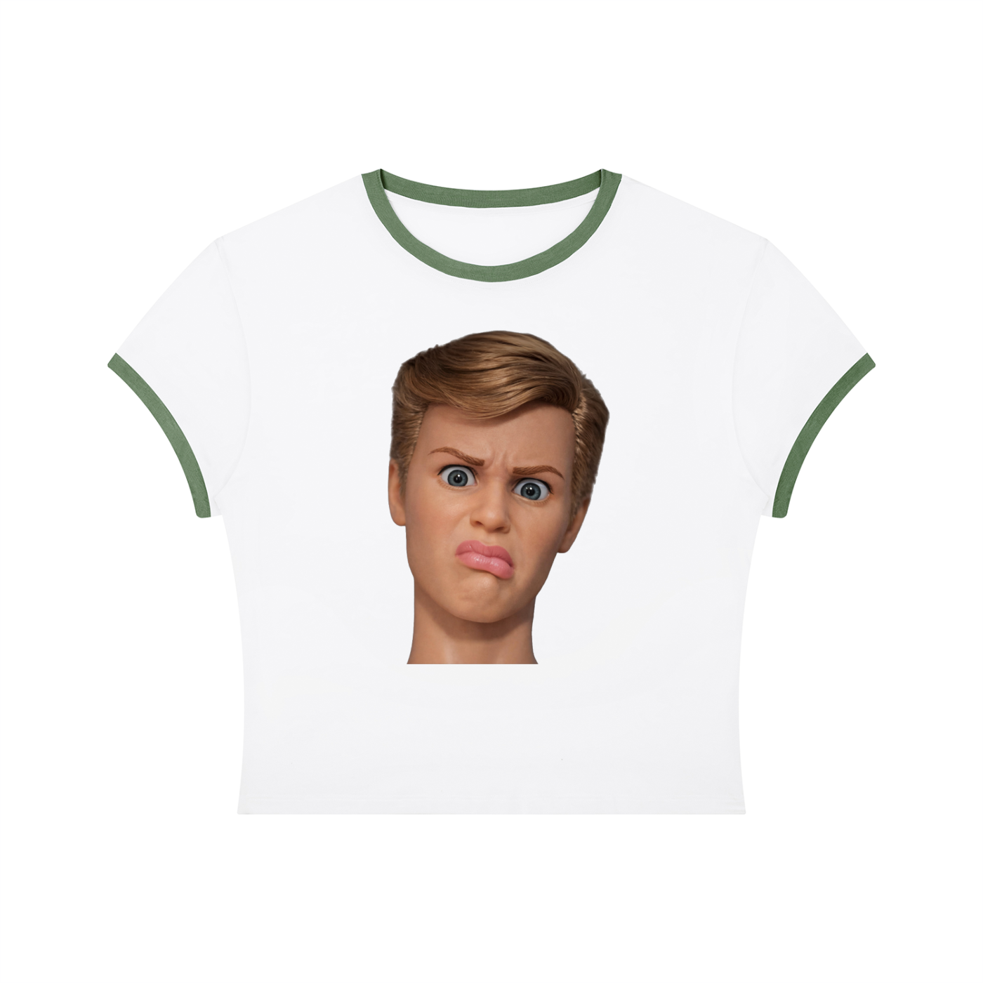 Hot Mess: Kenny | Crop Ringer Tee