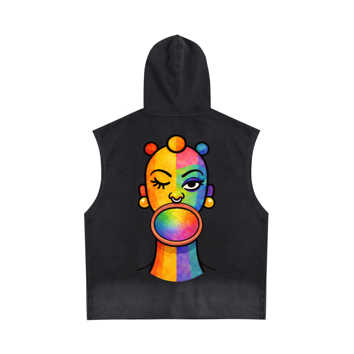 Proud Portraits: Mursi | Sleeveless Hoodie
