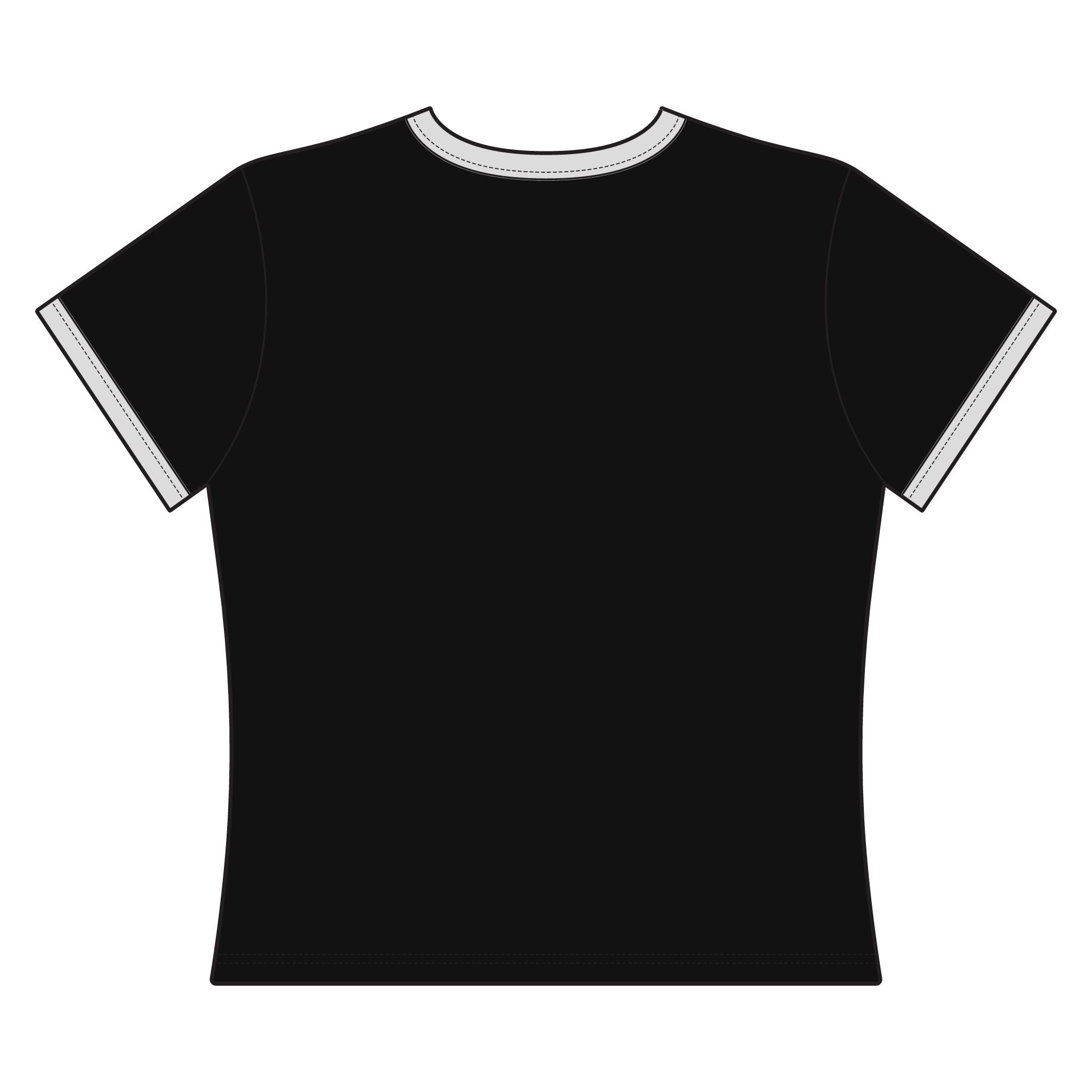 NeonQueer Electric Flash | Ringer Crop Tee