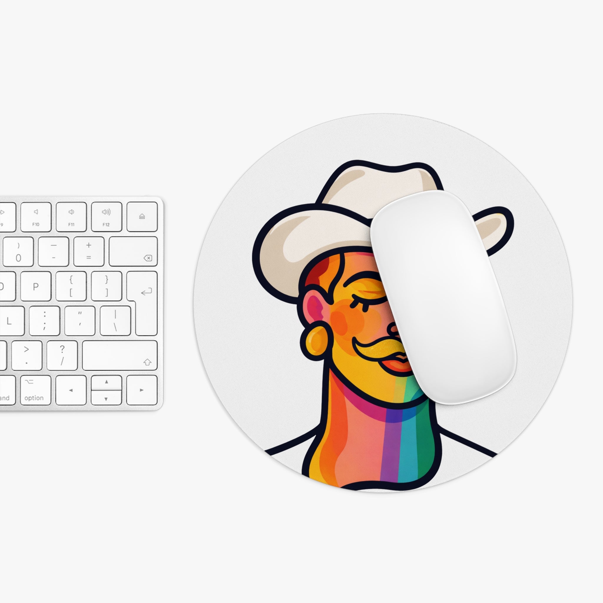Proud Portraits: Cowboy | Mouse Pad